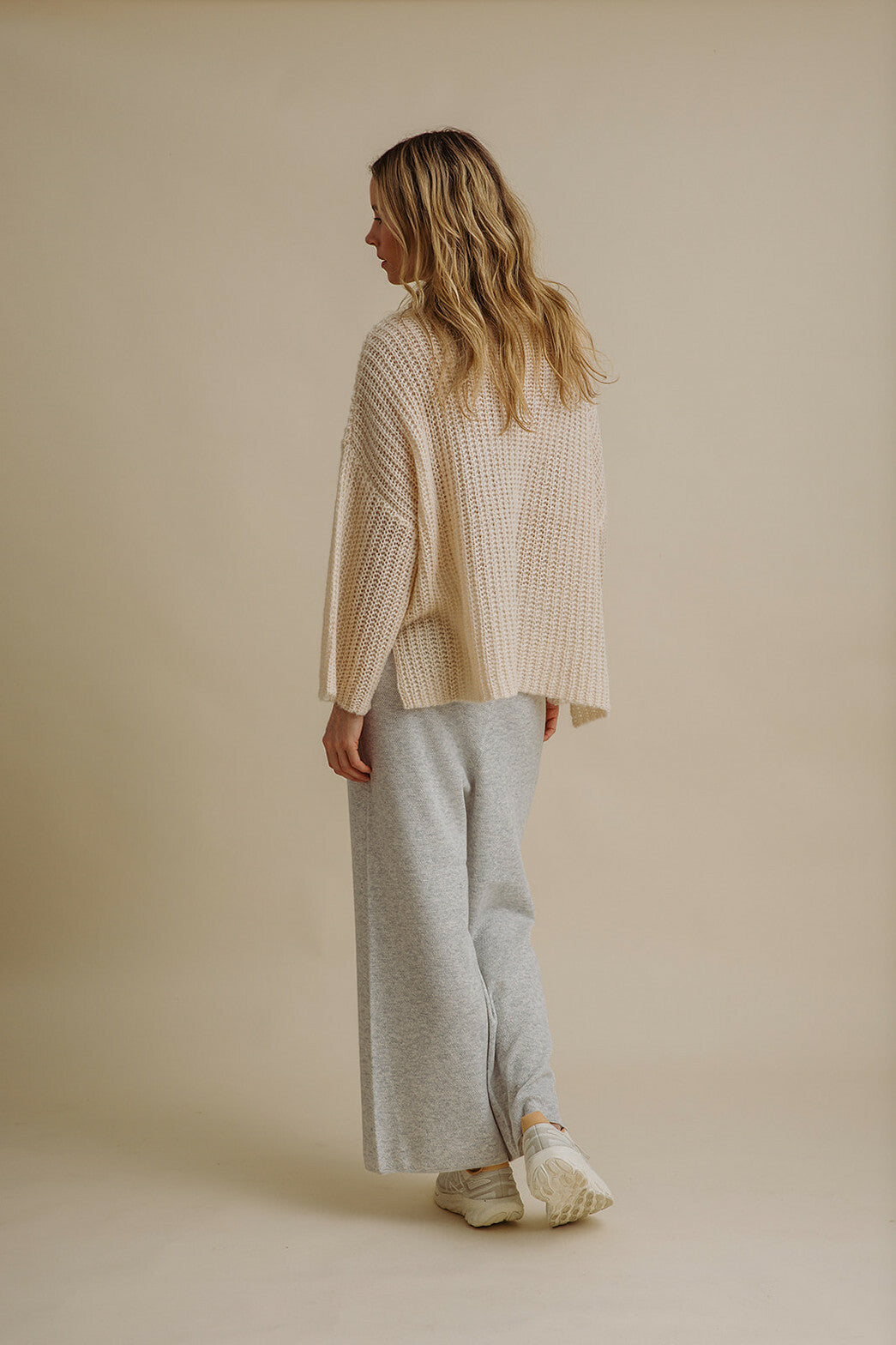 Æther Rollneck Pullover Cream