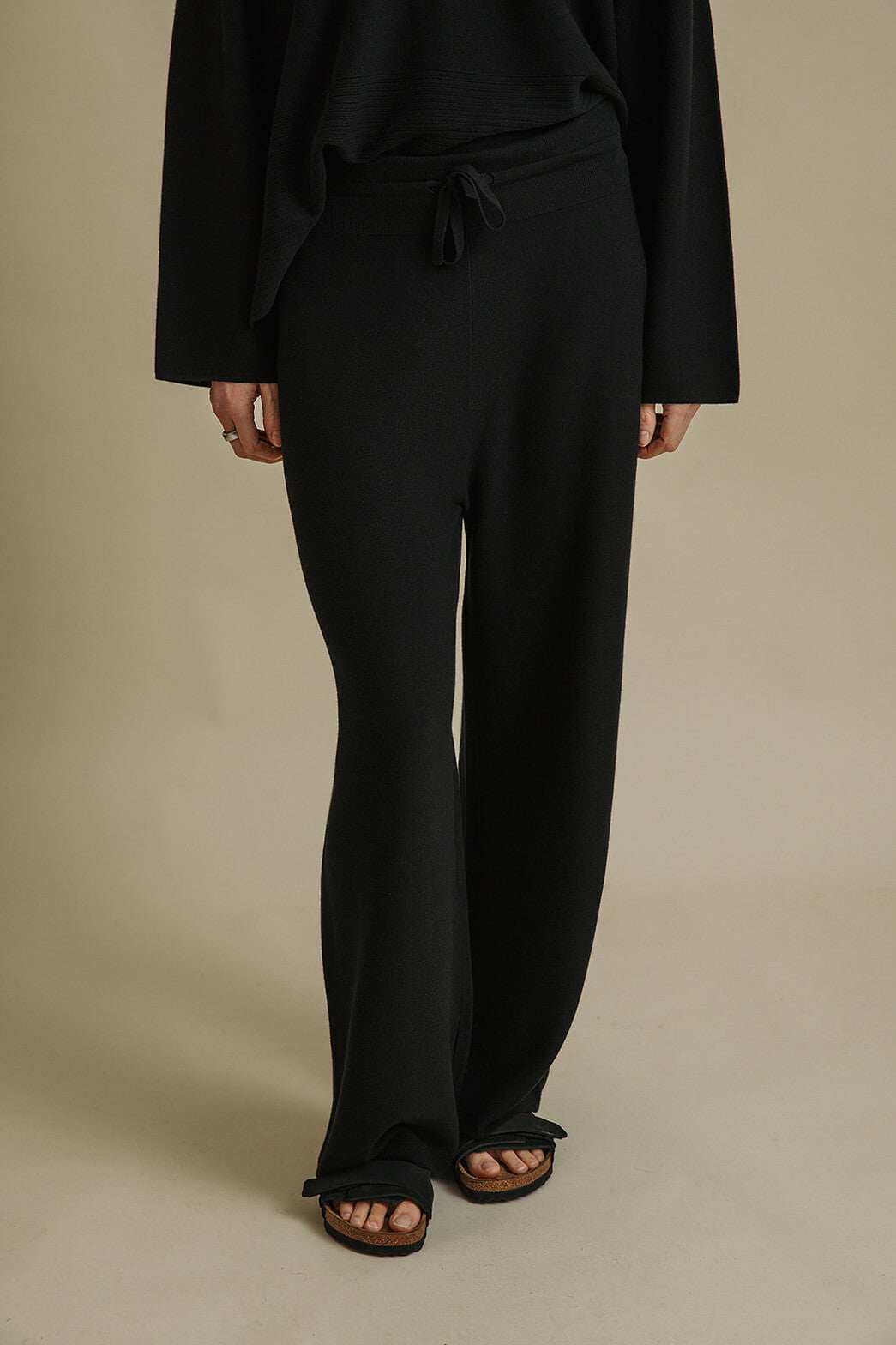 Grace Merino Cotton Pant Black