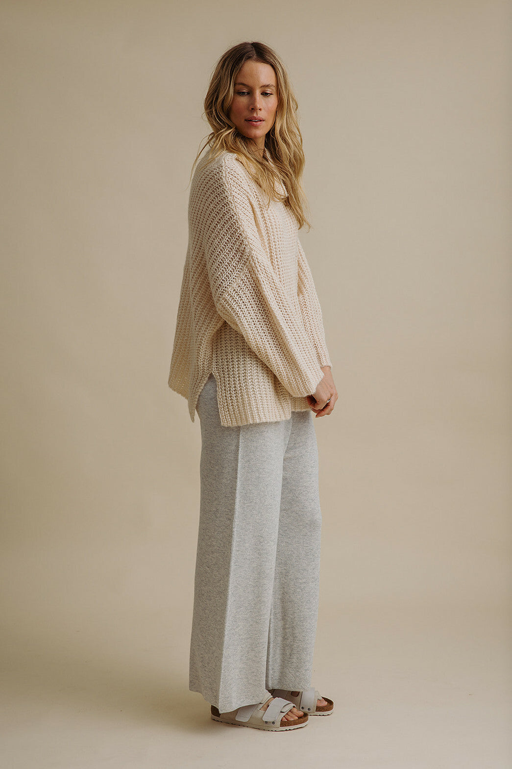 Æther Rollneck Pullover Cream