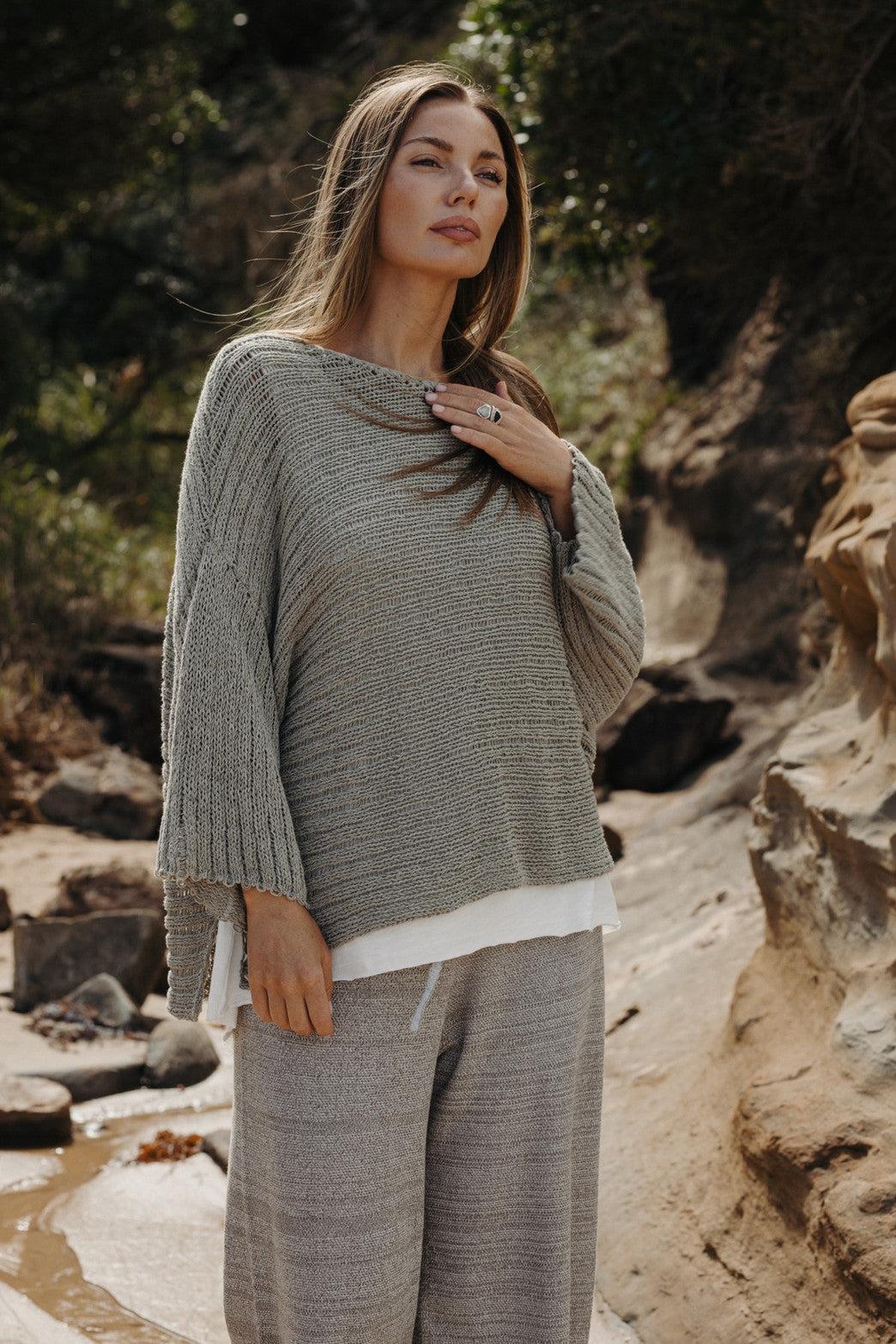 Coast-to-Coast Pullover Dusty Olive