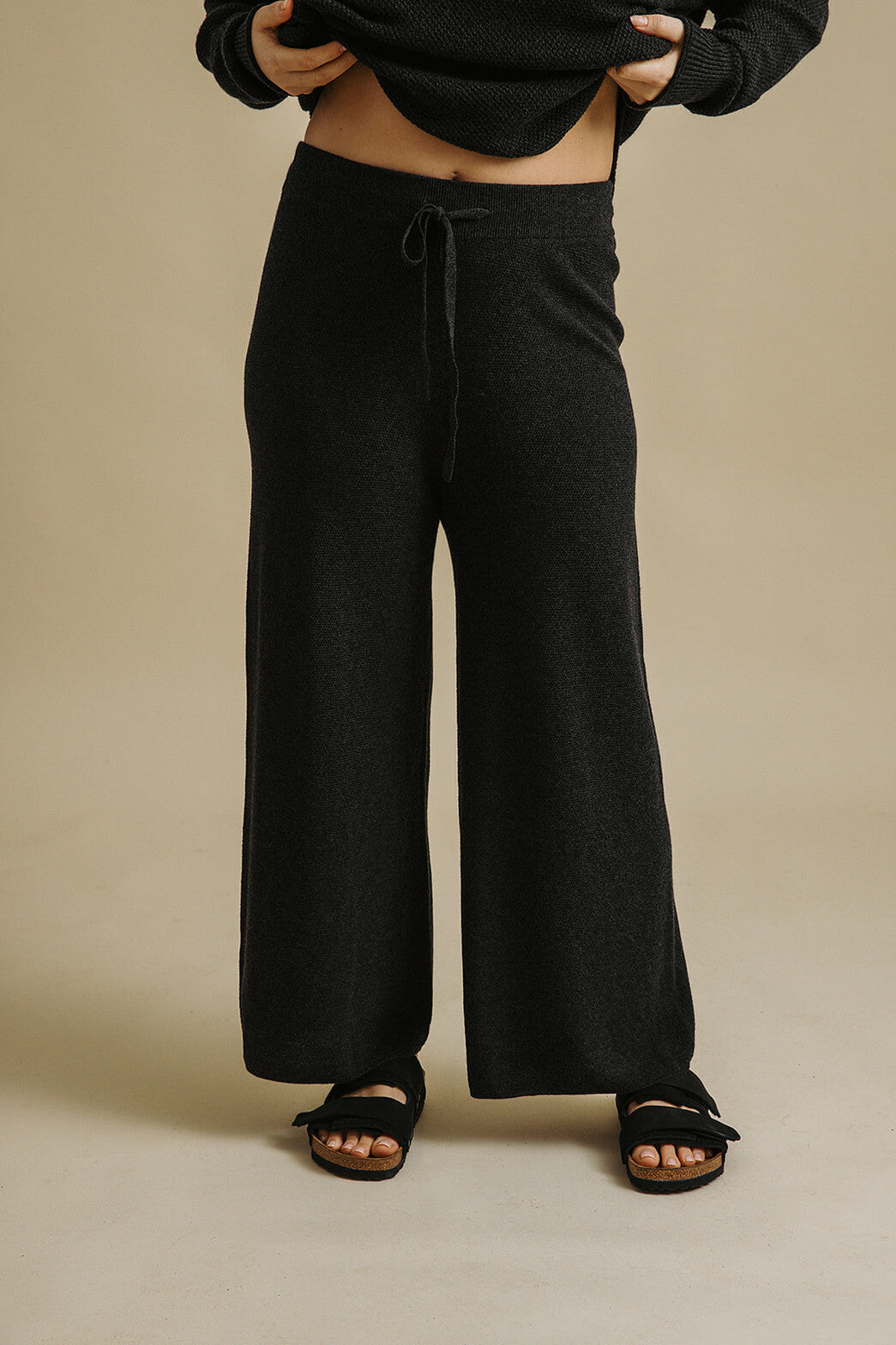 Winter Retreat Merino Cotton Pant Ghost Grey