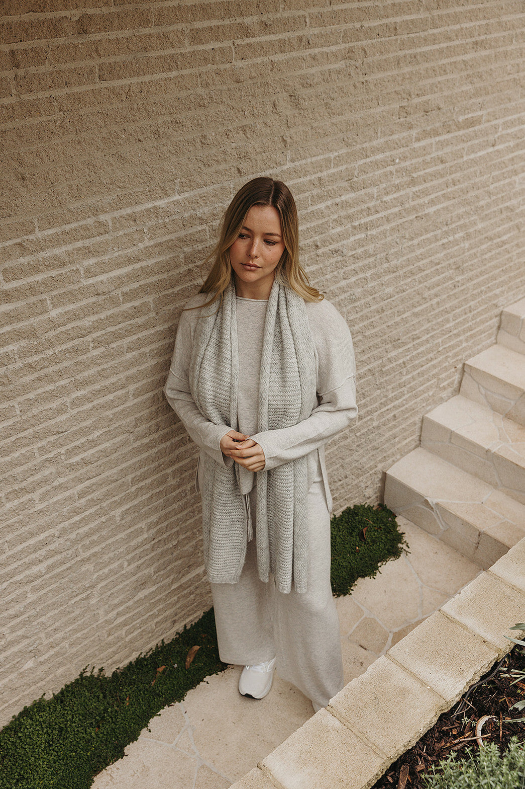 Æther Wrap Scarf Silver