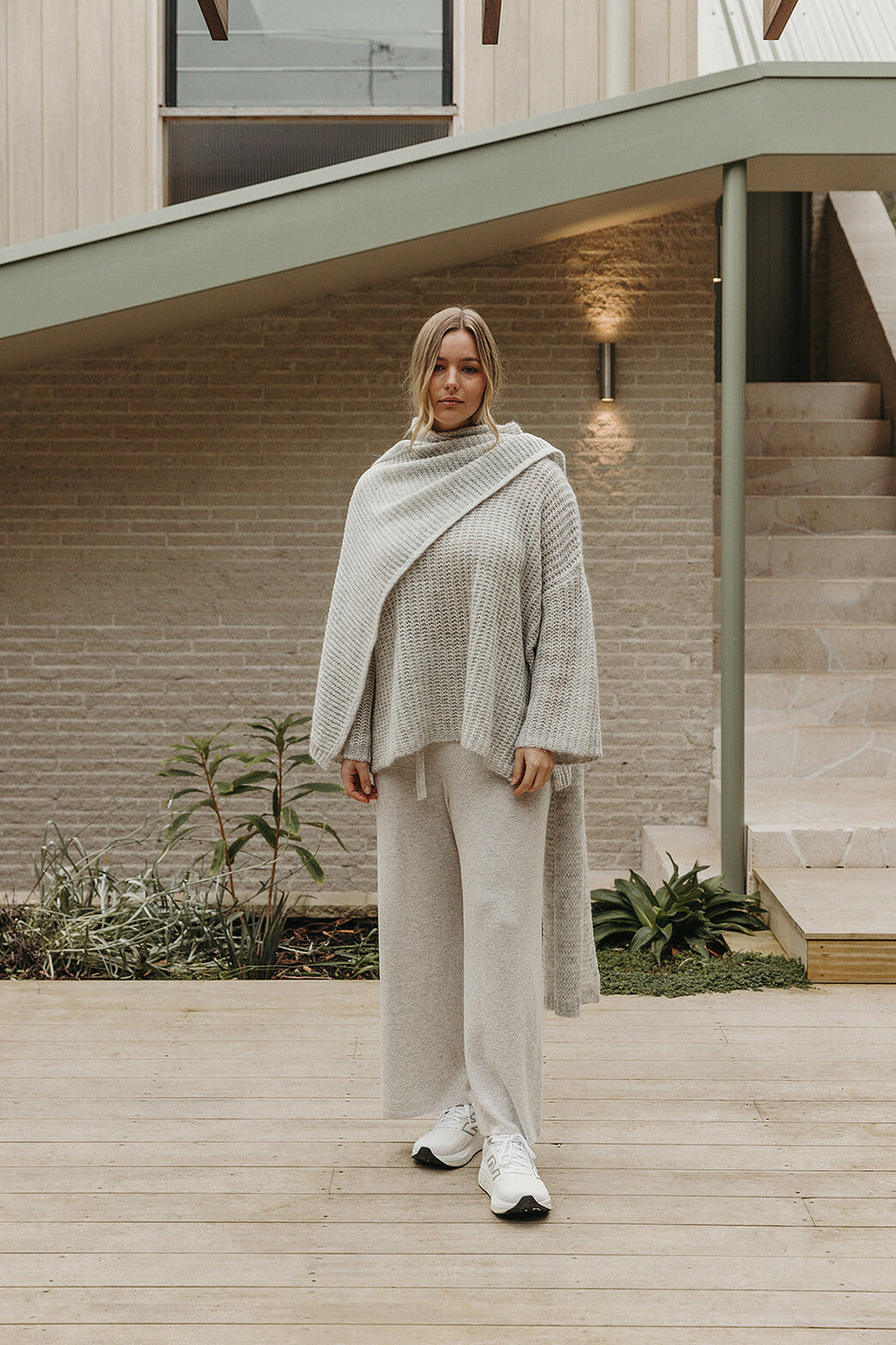 Æther Wrap Scarf Silver
