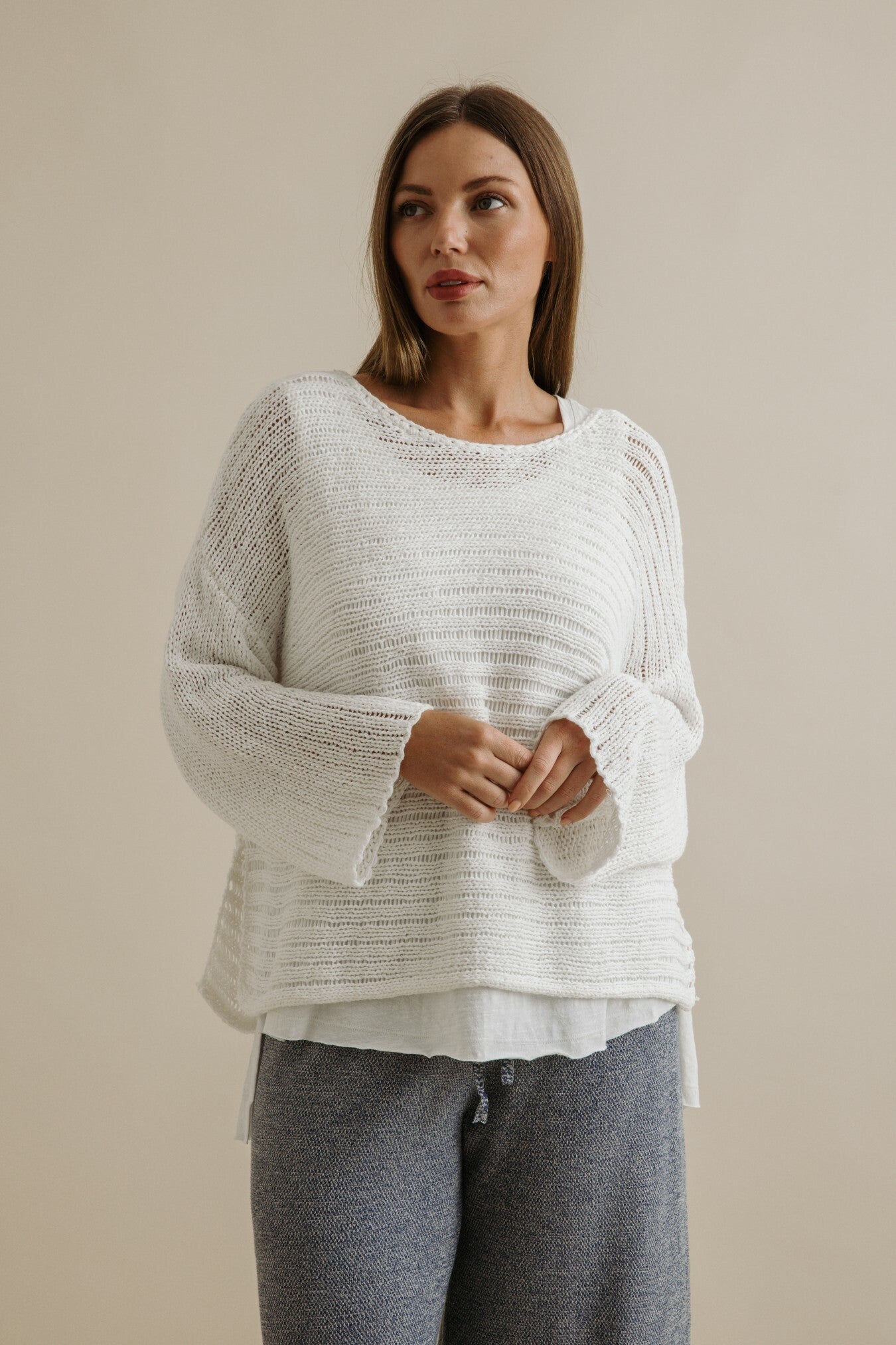 Coast-to-Coast Pullover Coconut