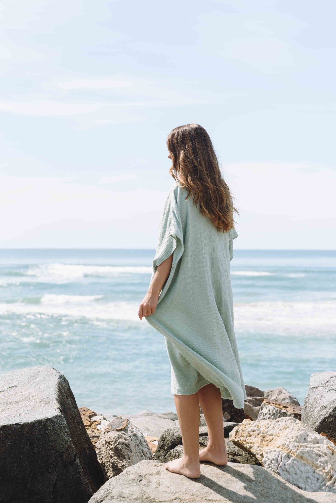 Kaimana Solid Dye Kaftan