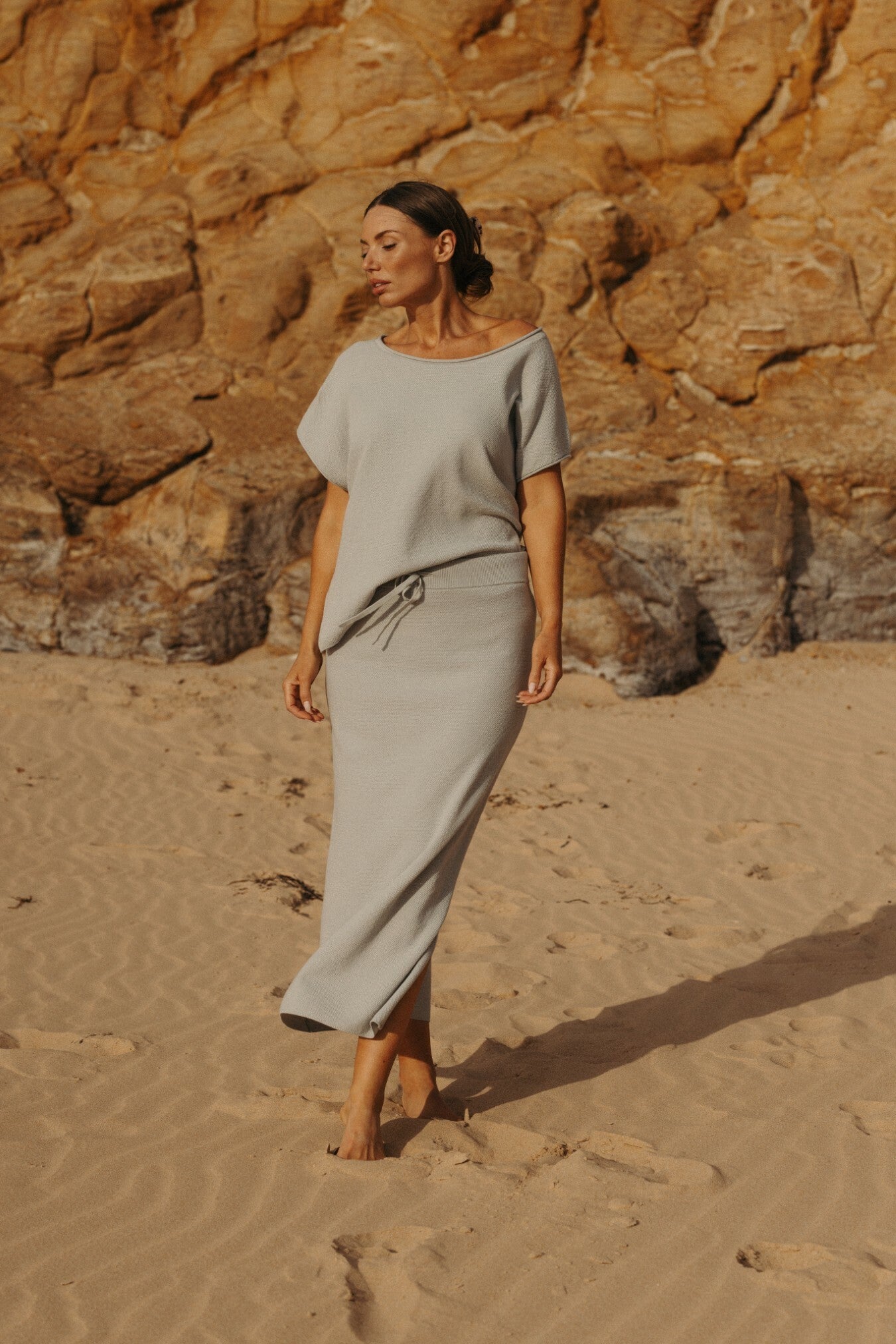 Retreat Cotton Twist Skirt