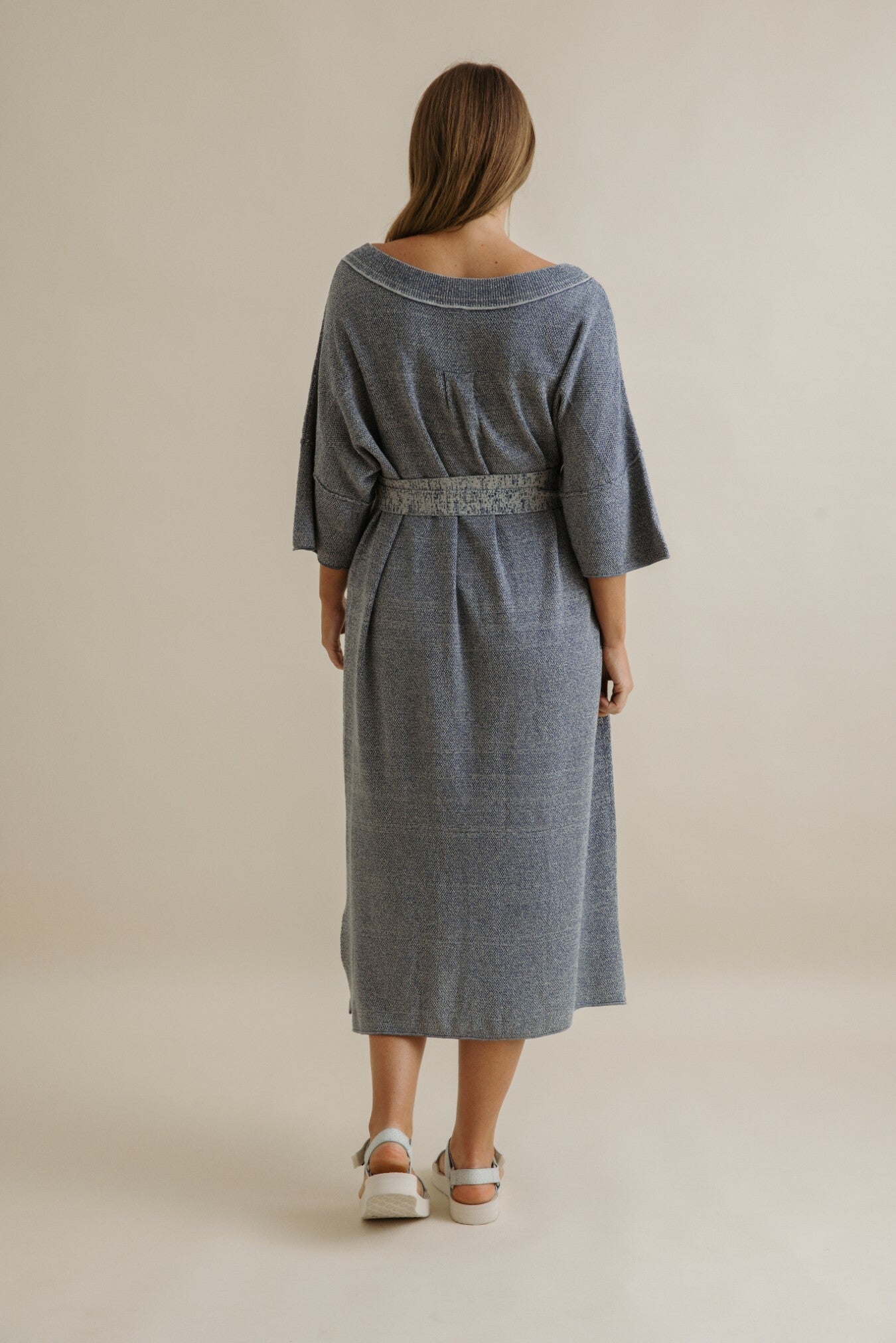 Retreat Cotton Twist Dress Pool Combo