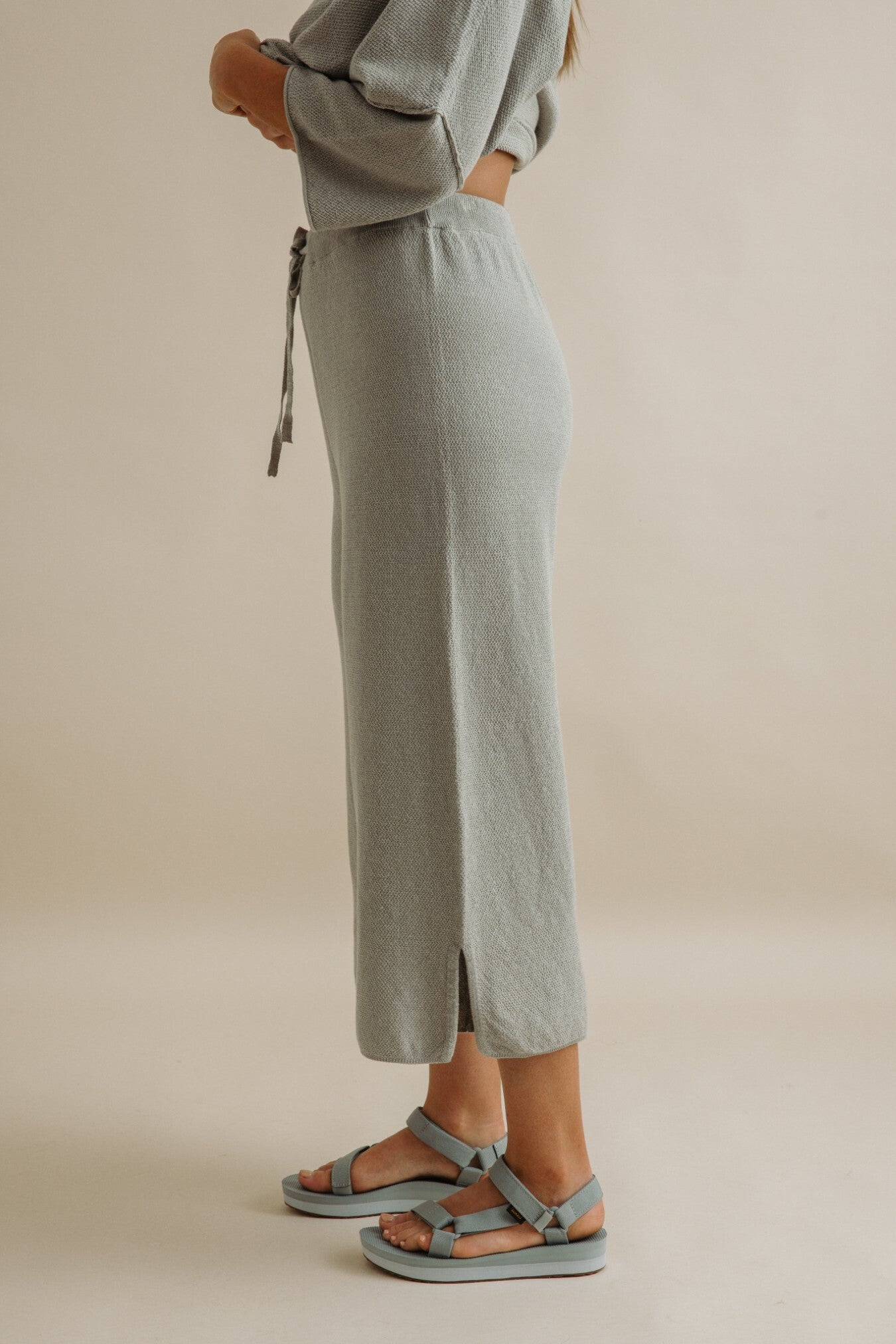 Retreat Cotton Twist Pant Thyme Combo