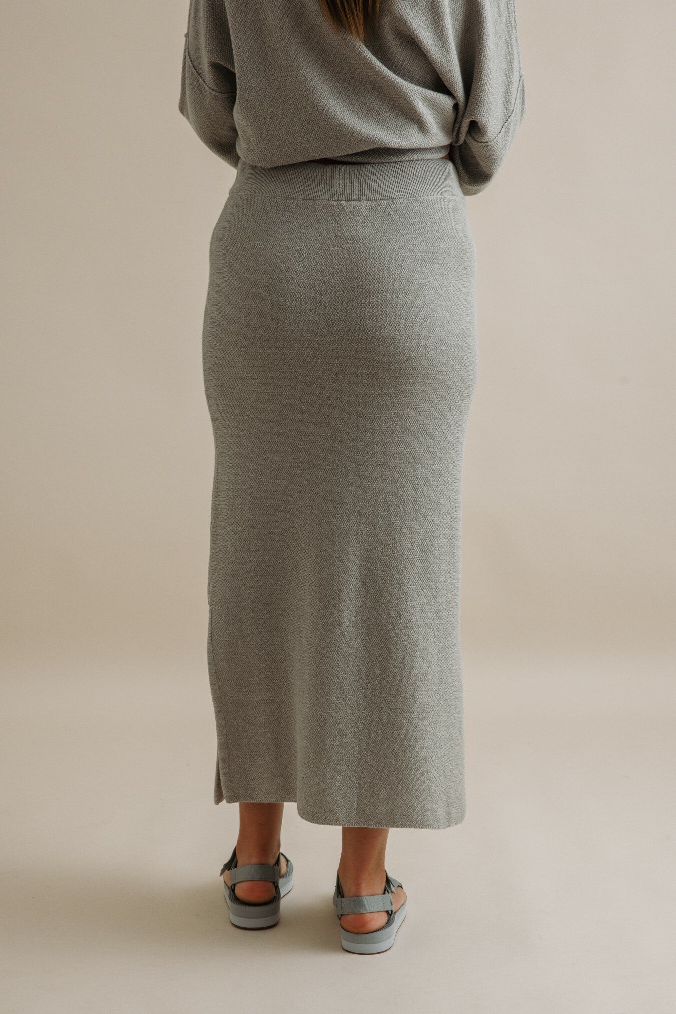 Retreat Cotton Twist Skirt Thyme Combo