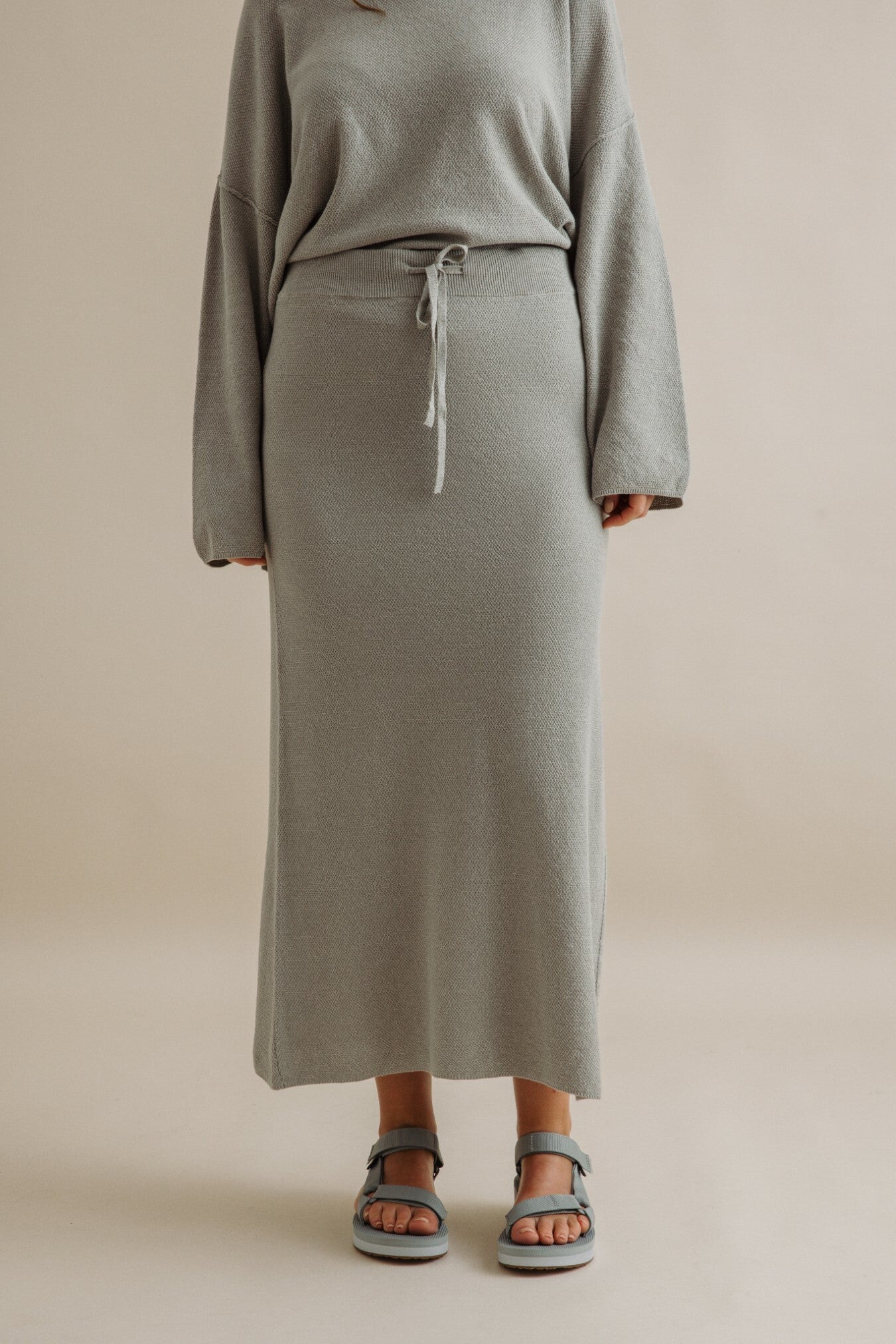 Retreat Cotton Twist Skirt Thyme Combo