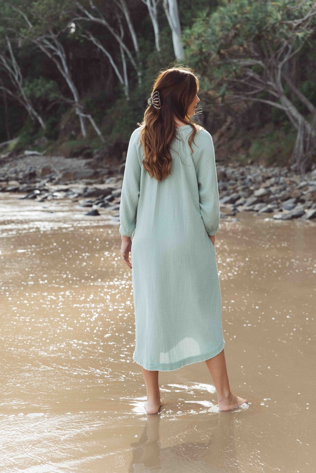 Samoa Feather Soft Organic Beach Tunic