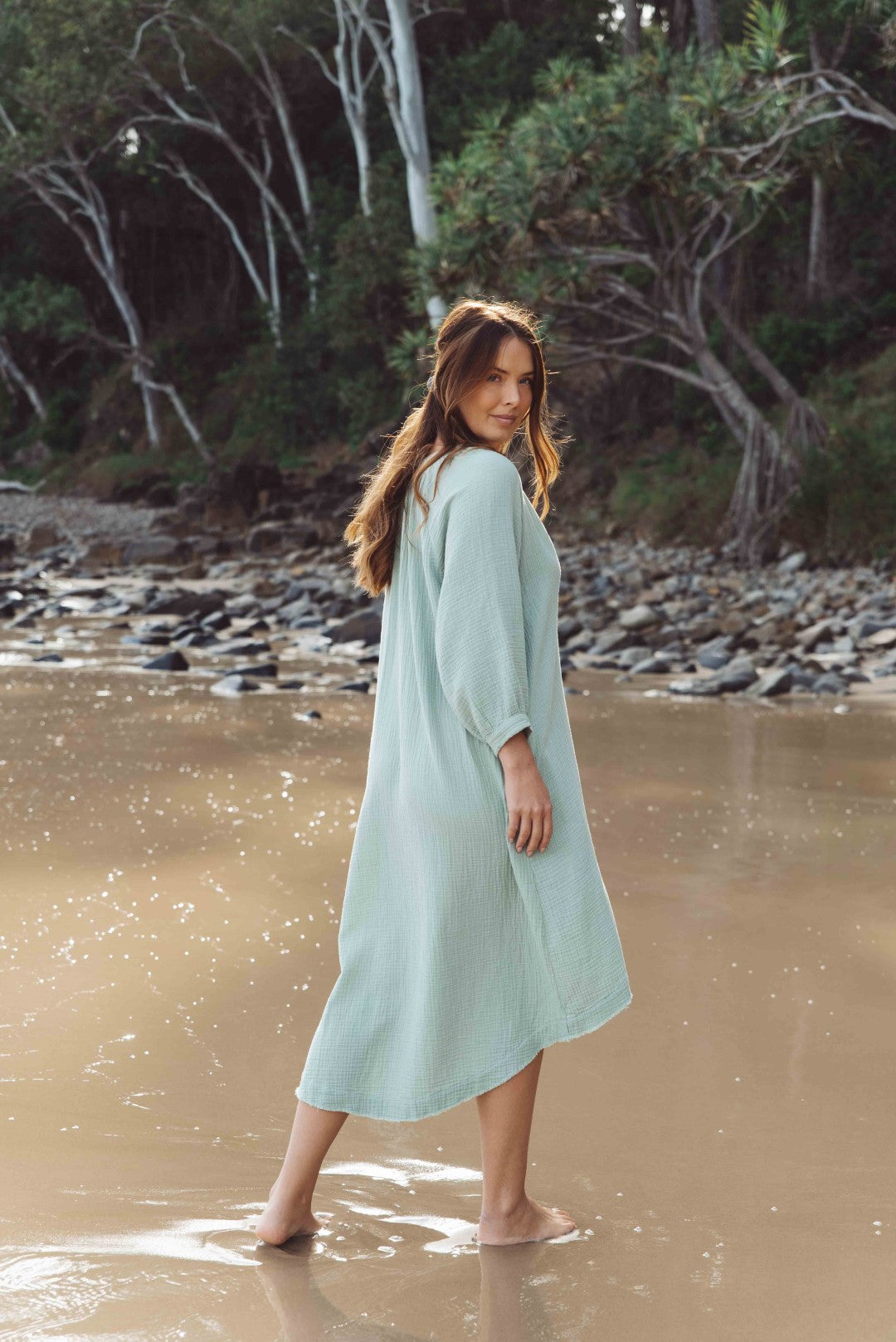 Samoa Feather Soft Organic Beach Tunic