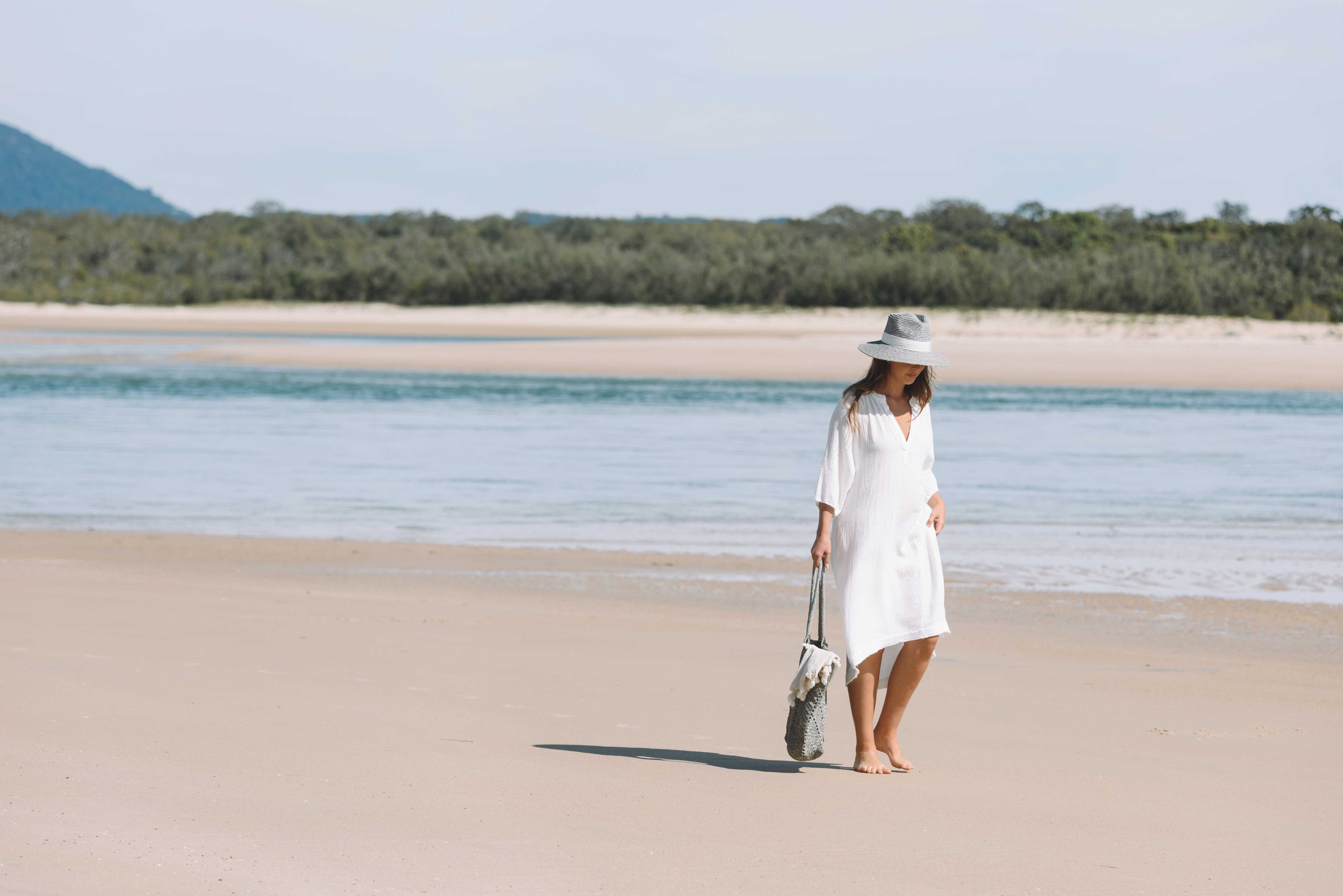 Samoa Feather Soft Organic Beach Tunic