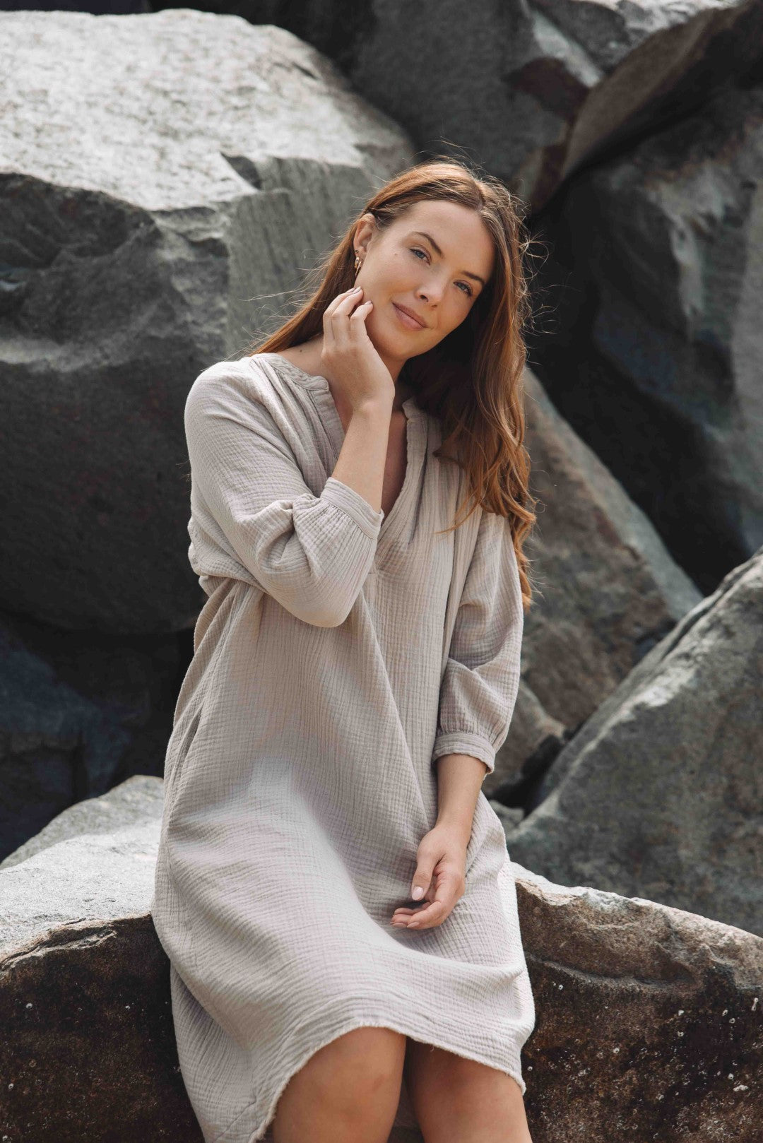 Samoa Feather Soft Organic Beach Tunic