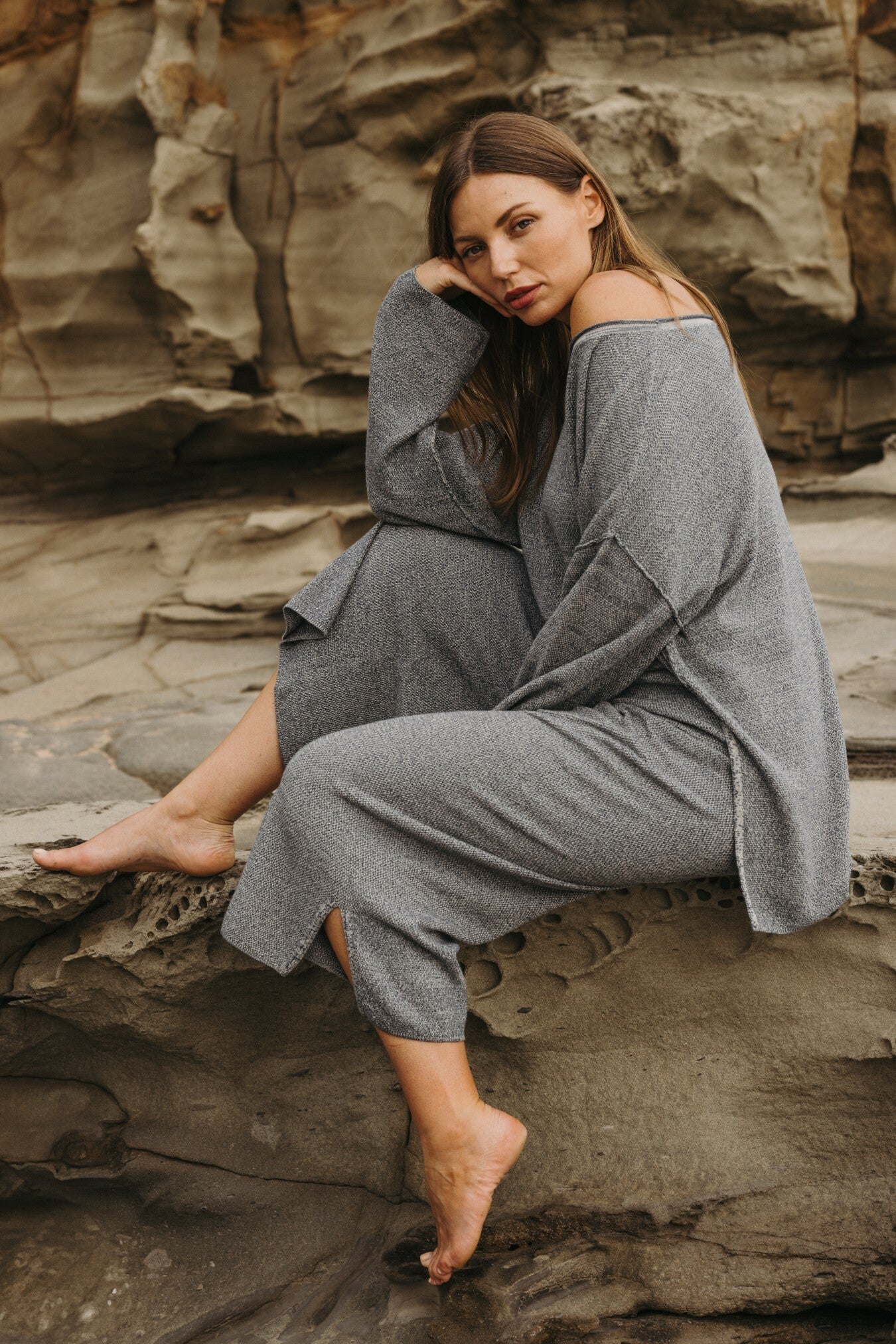 Retreat Cotton Twist Pant Pool Combo