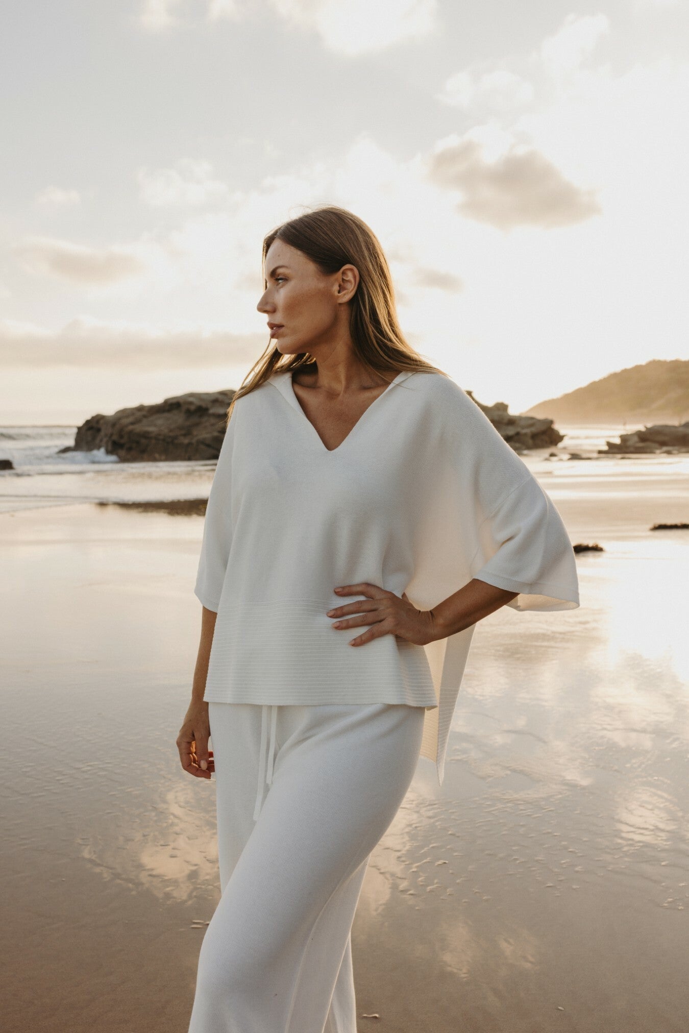 Grace Summer Pullover Milk