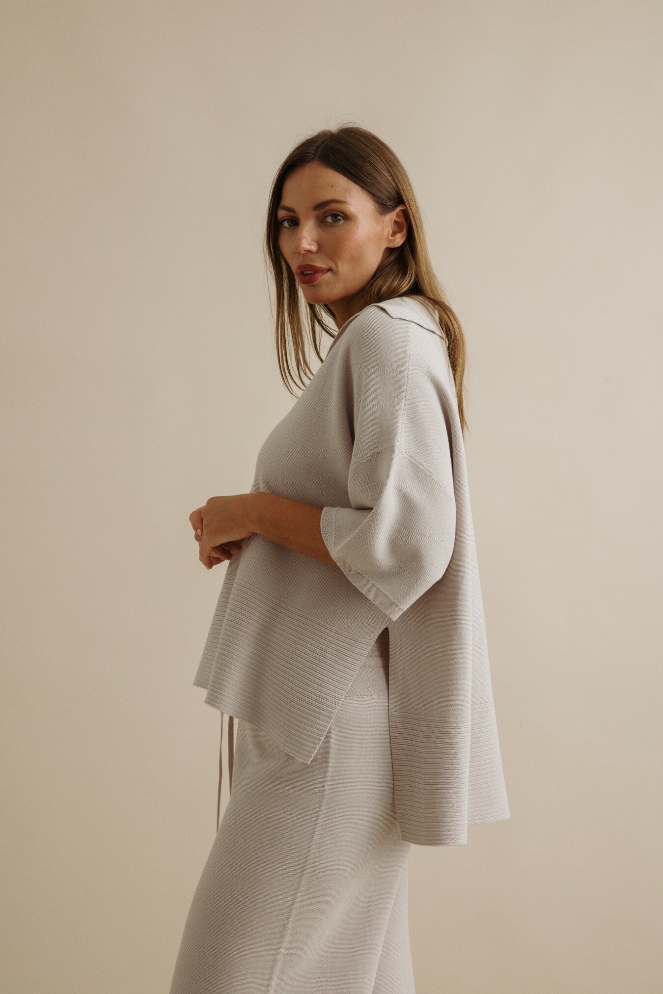 Grace Summer Pullover Silver Haze