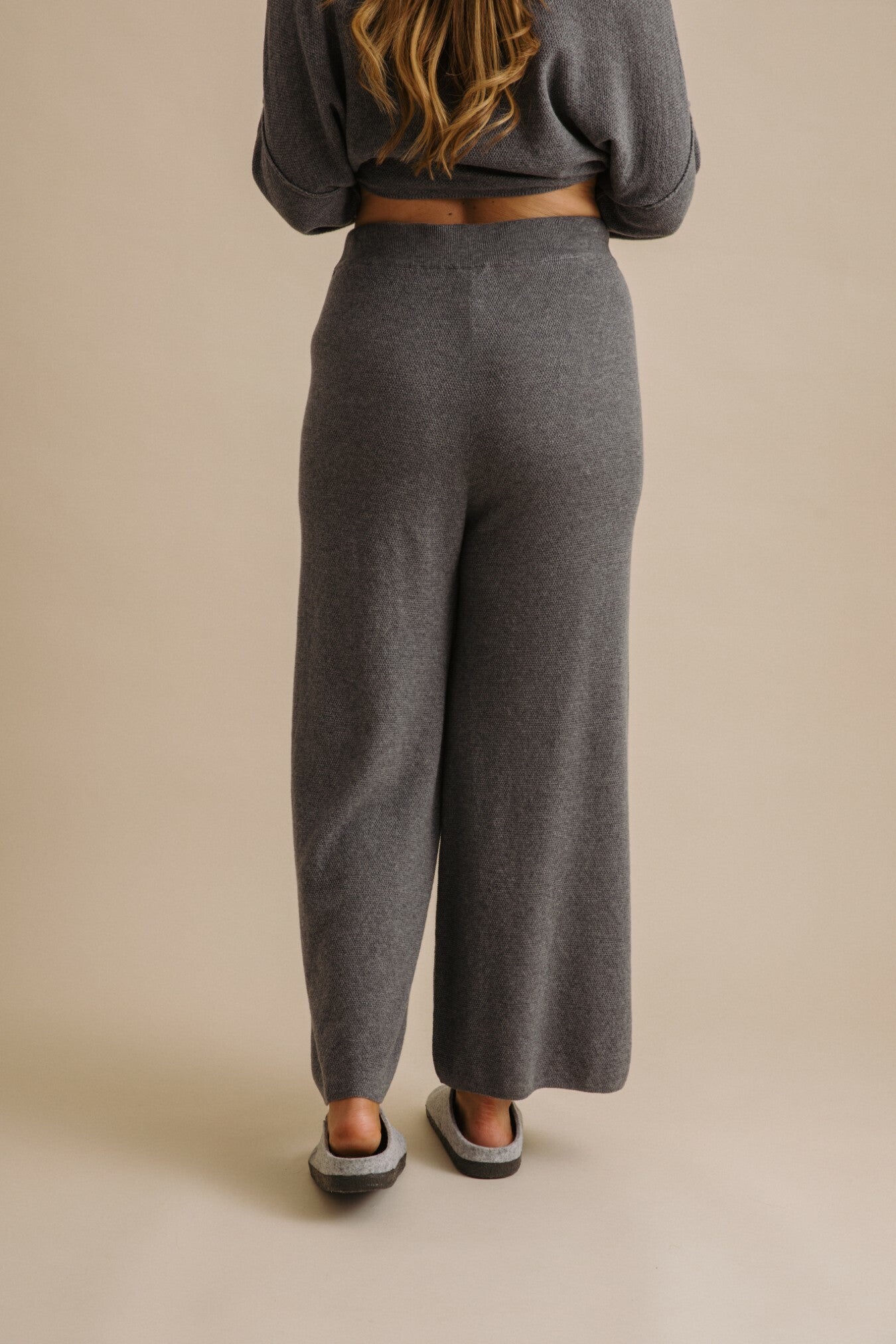 Winter Retreat Merino Cotton Pant Ash