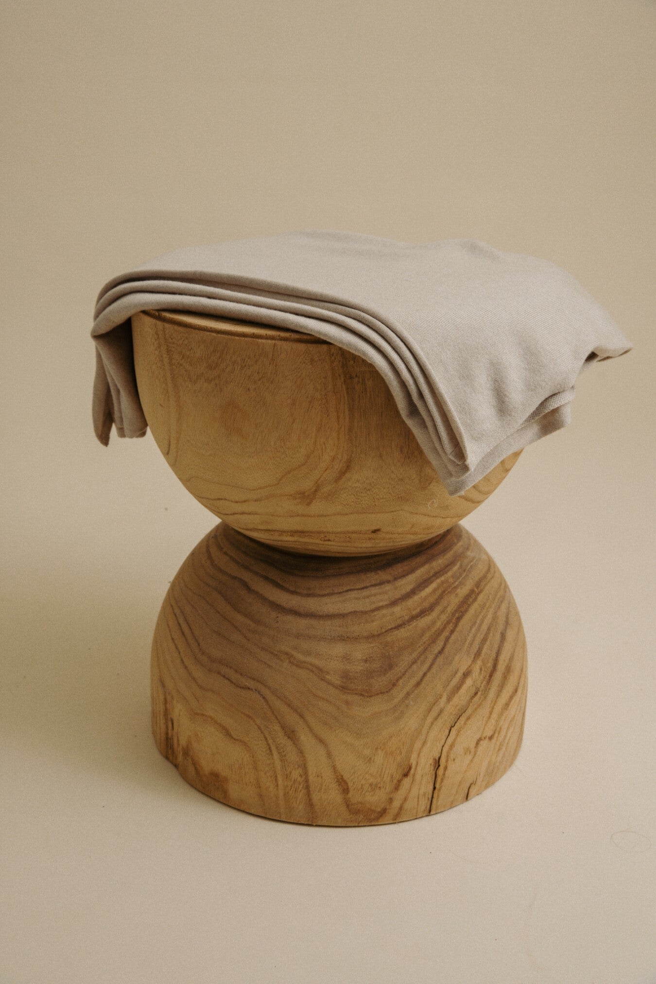 Winter Retreat Merino Cotton Wrap Wheat