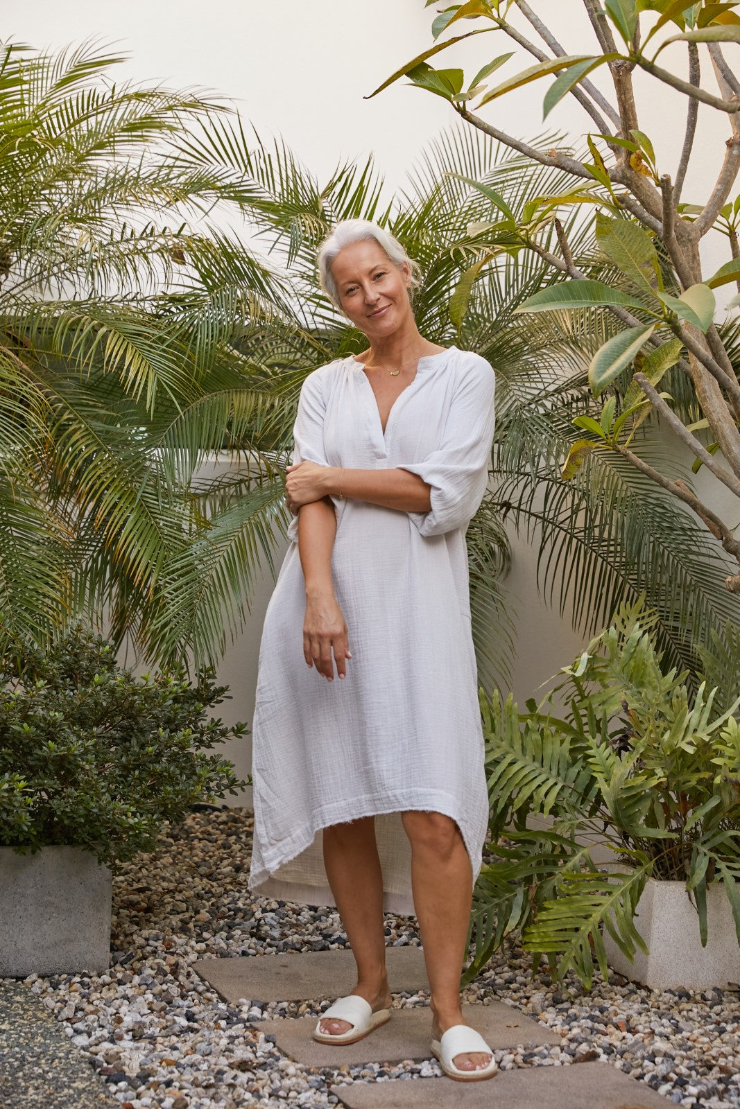 Samoa Feather Soft Organic Beach Tunic