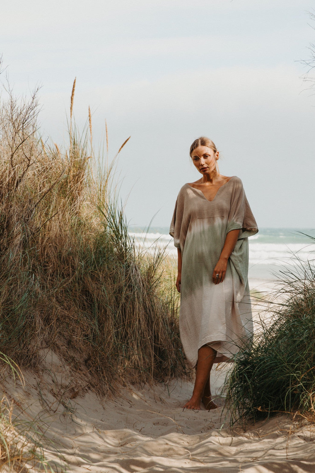 Kaimana Dip-Dyed Kaftan