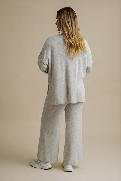 Winter Retreat Merino Cotton Pullover Marble