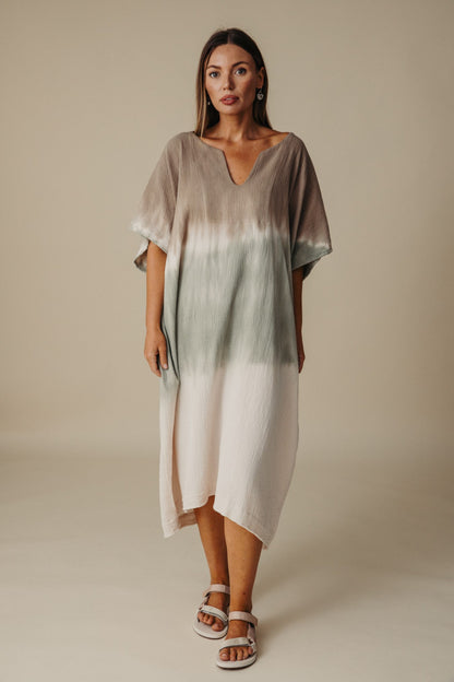 Kaimana Dip-Dyed Kaftan