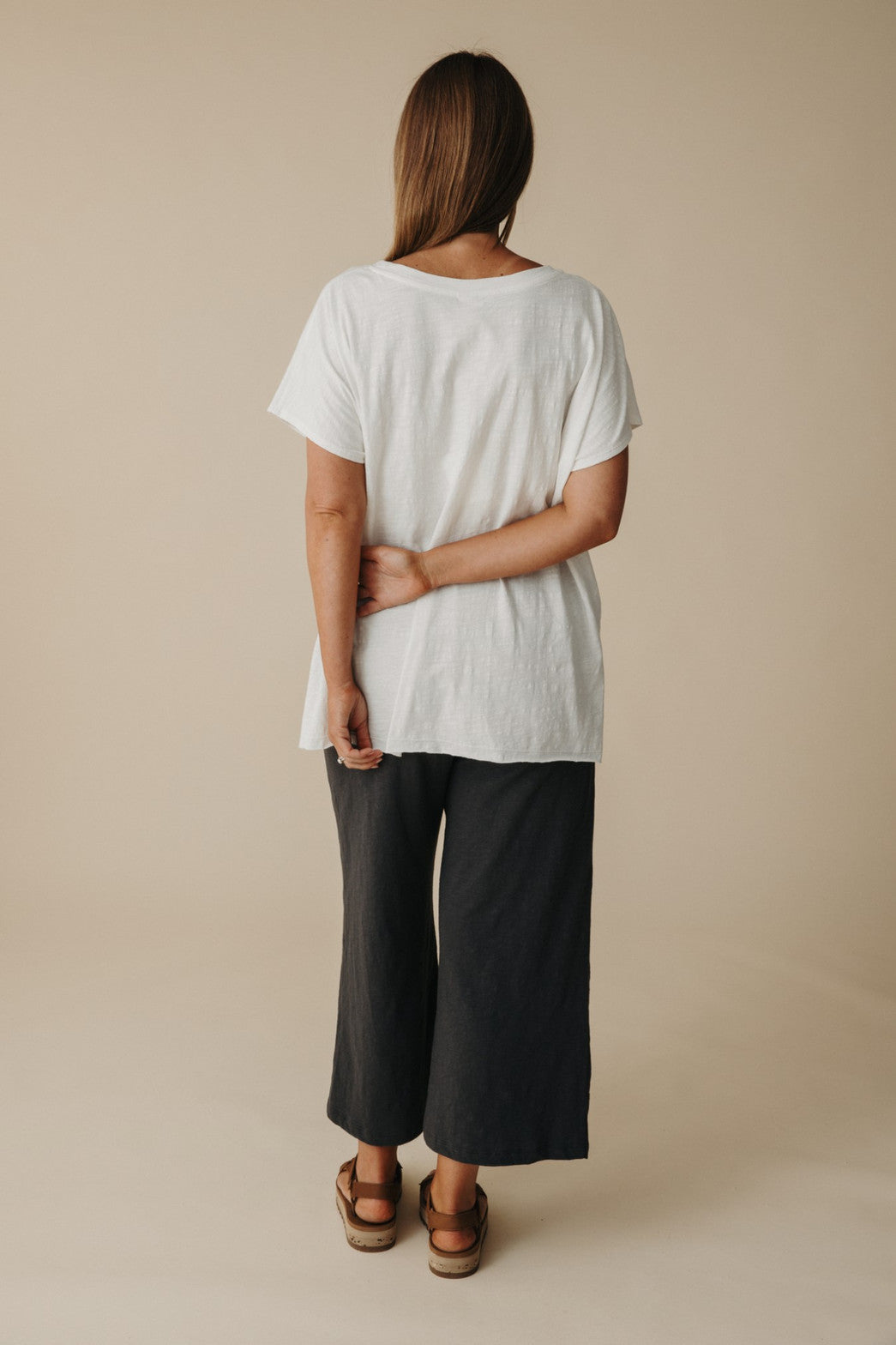 Shoreline Fine Slub Cotton T-Shirt