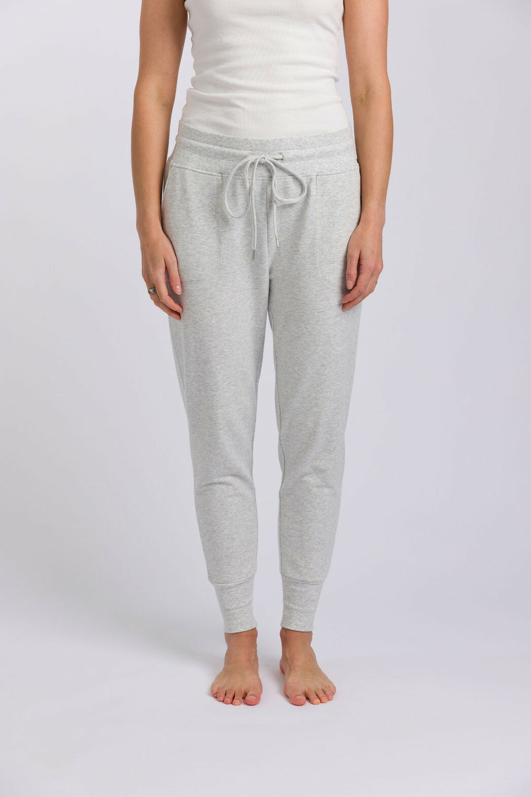 Heavenly Fleece Jogger Silver Marle