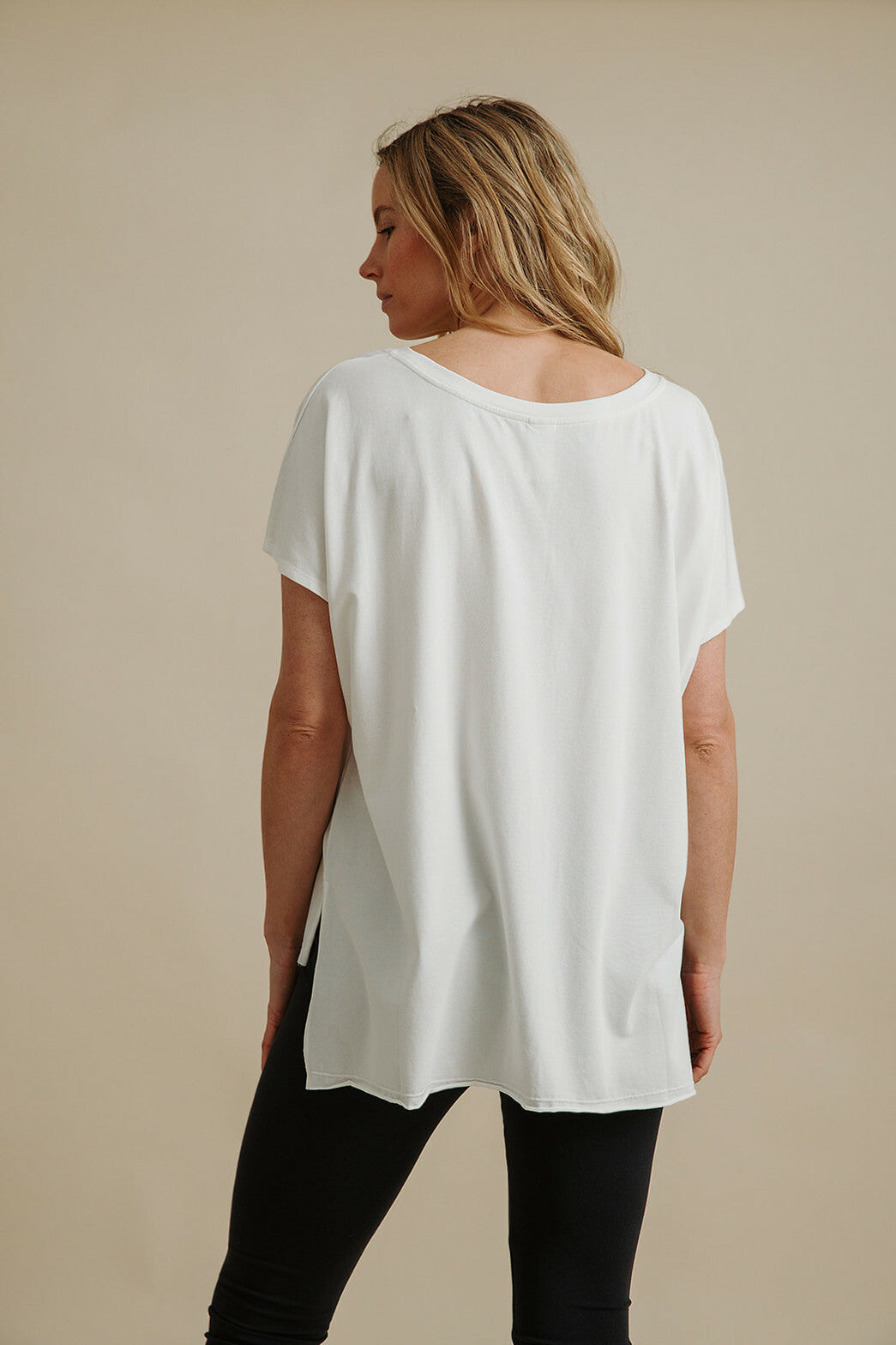 Heavenly Jersey Shortsleeve Tee Bright White