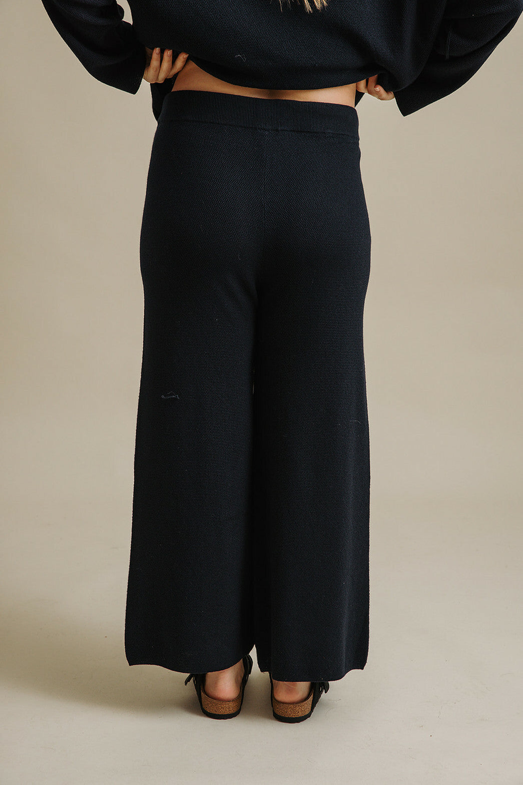 Winter Retreat Merino Cotton Pant Deep Ocean