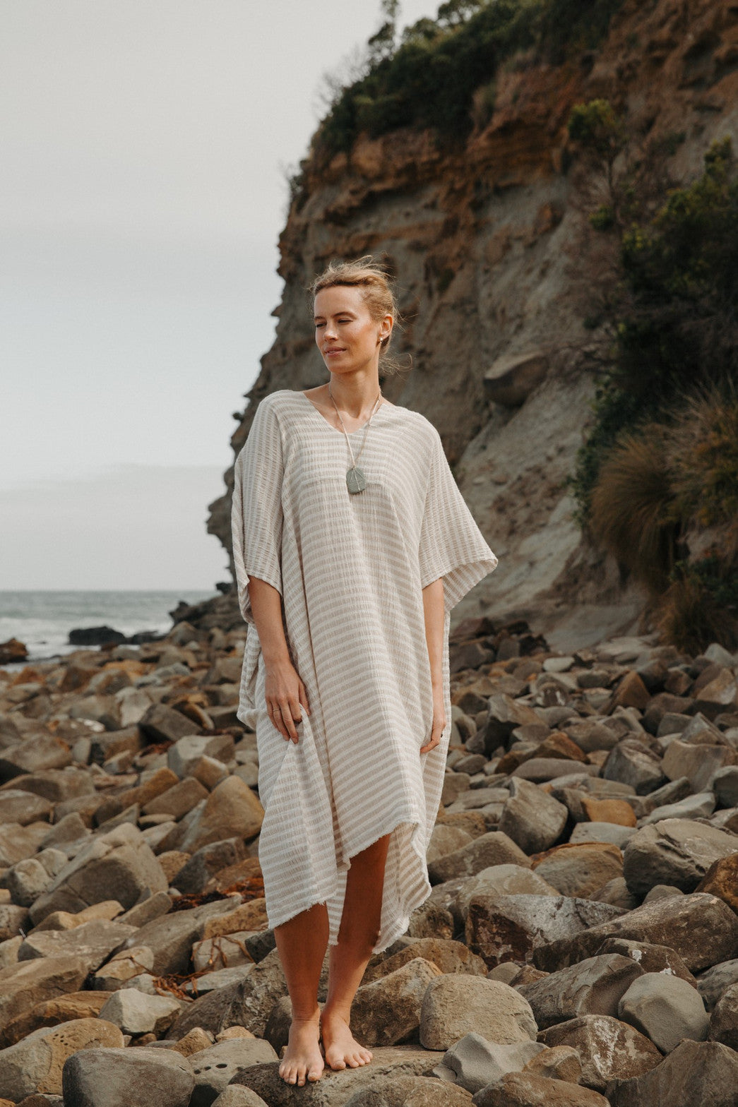 Kaimana Stripe Kaftan