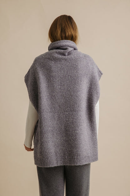 Dreams Funnel Neck Tabard Ash