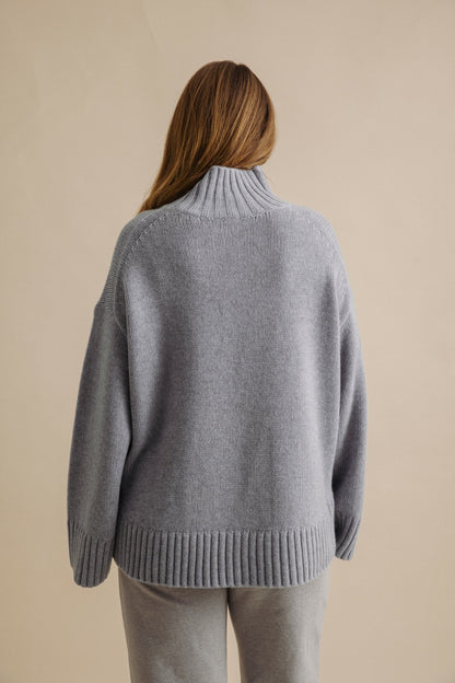 Elevate Merino Cashmere Pullover Ocean