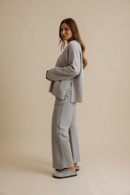 Haven Merino V Pullover Misty