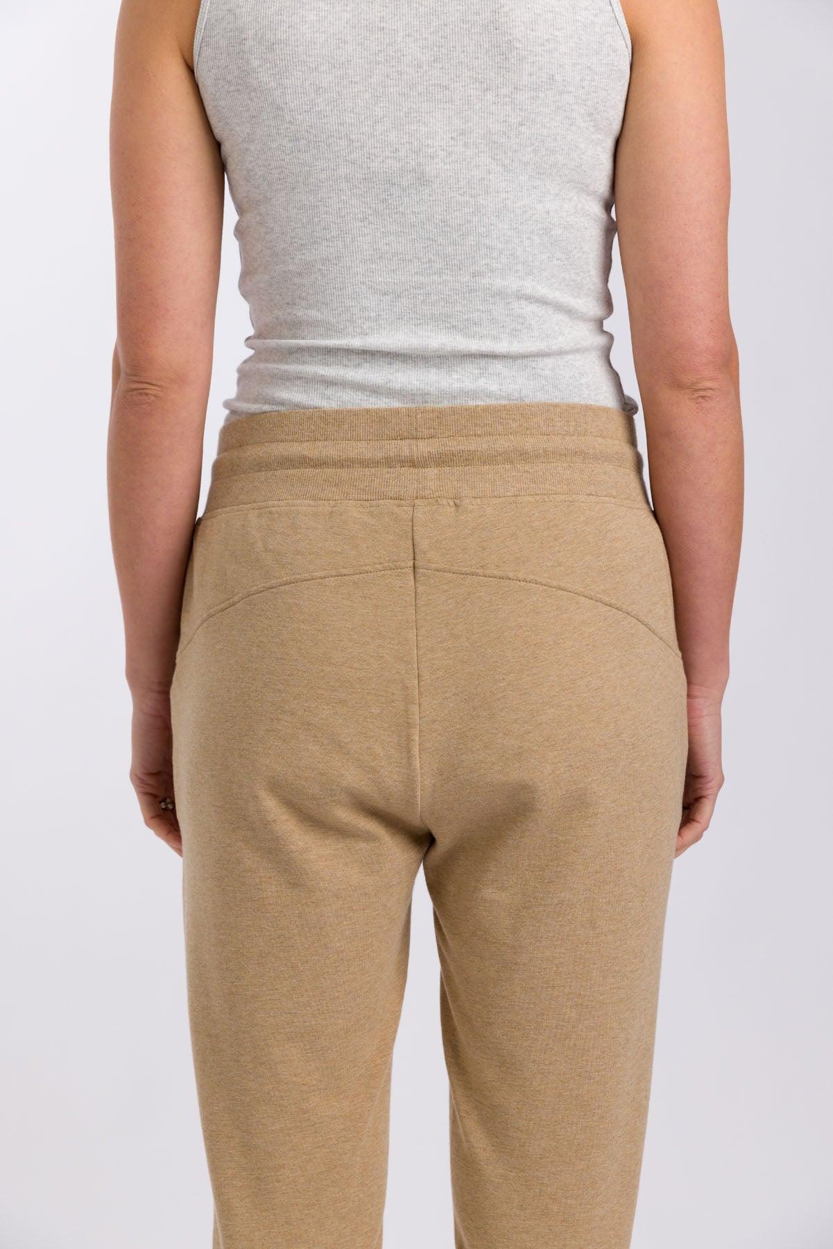 Heavenly Fleece Jogger Caramel Marle