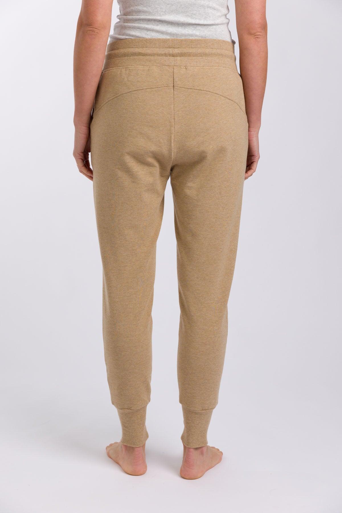 Heavenly Fleece Jogger Caramel Marle