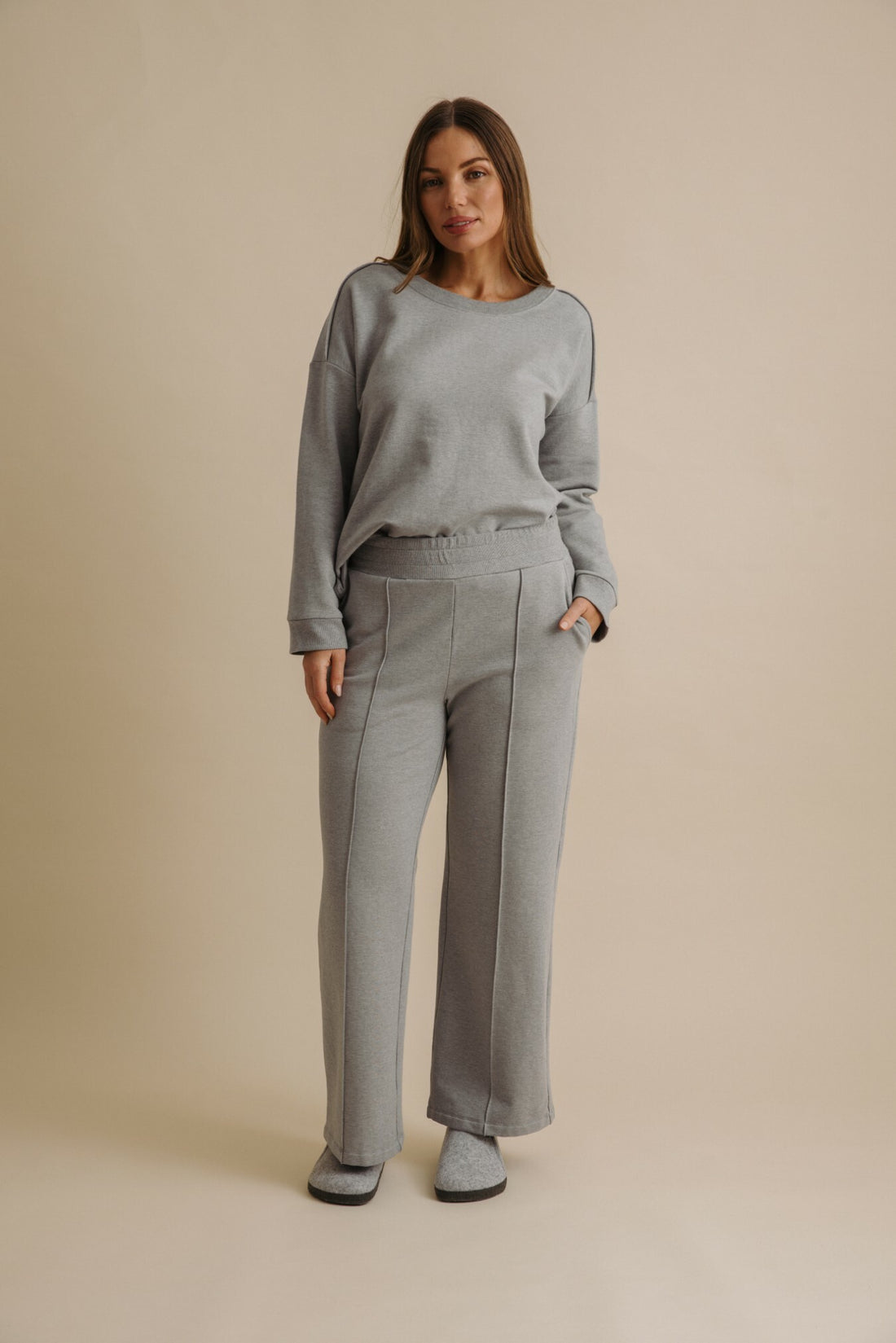 Heavenly Fleece Pull On Pant Smoke