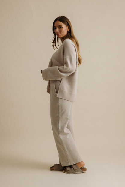 Heavenly Fleece Pull On Pant Wheat