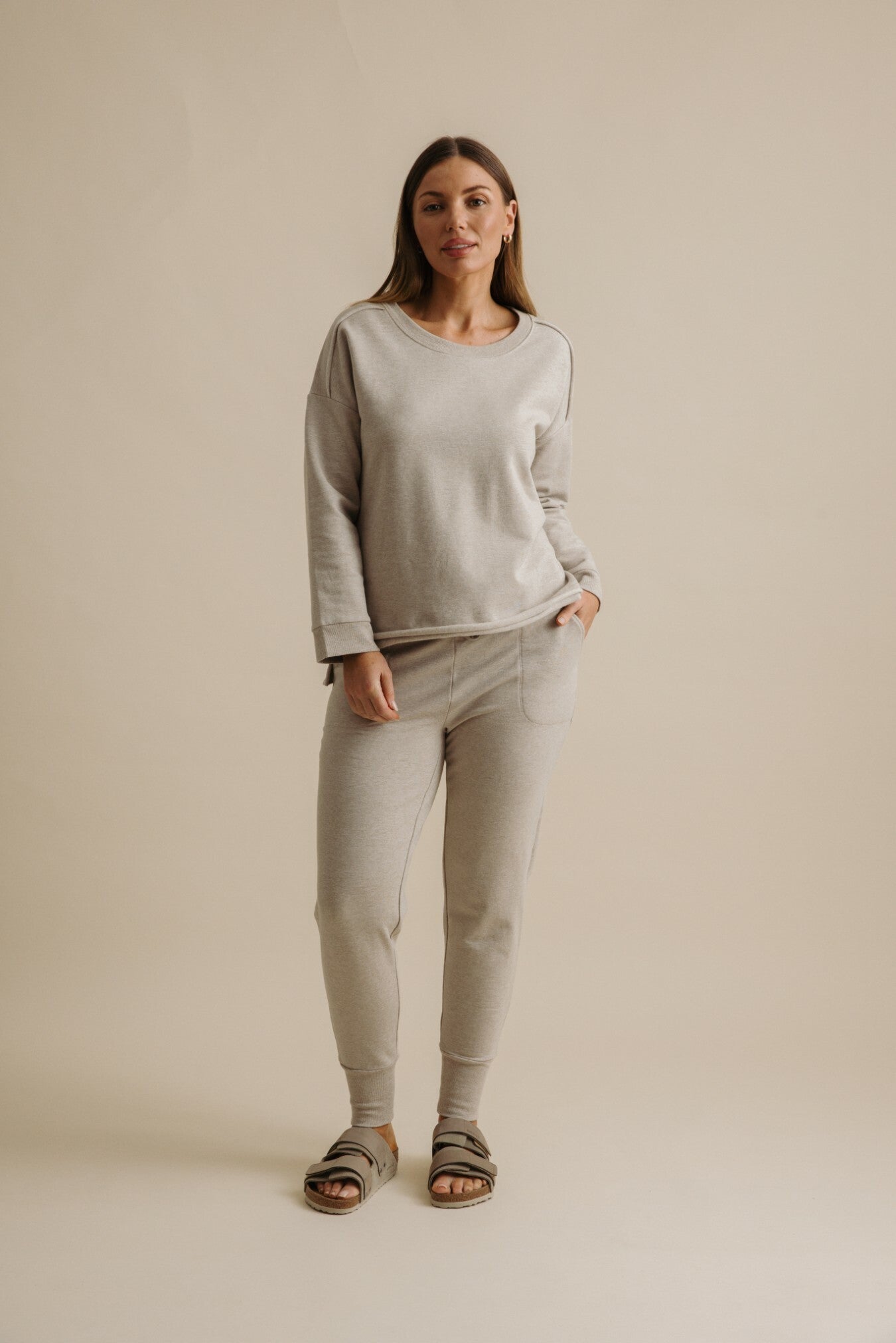 Heavenly Fleece Windcheater Wheat