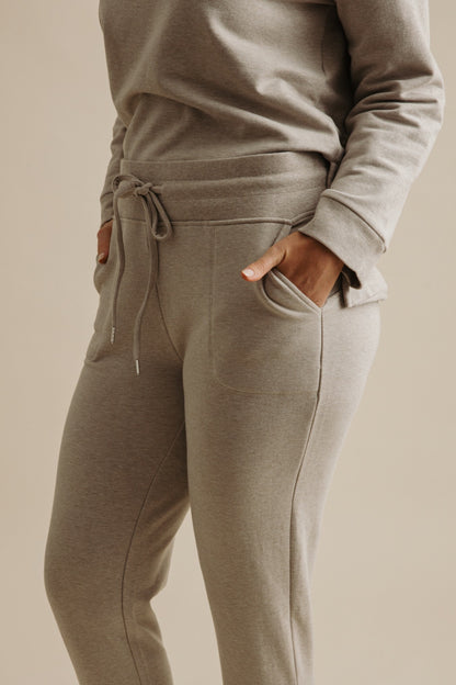 Heavenly Fleece Jogger Wheat