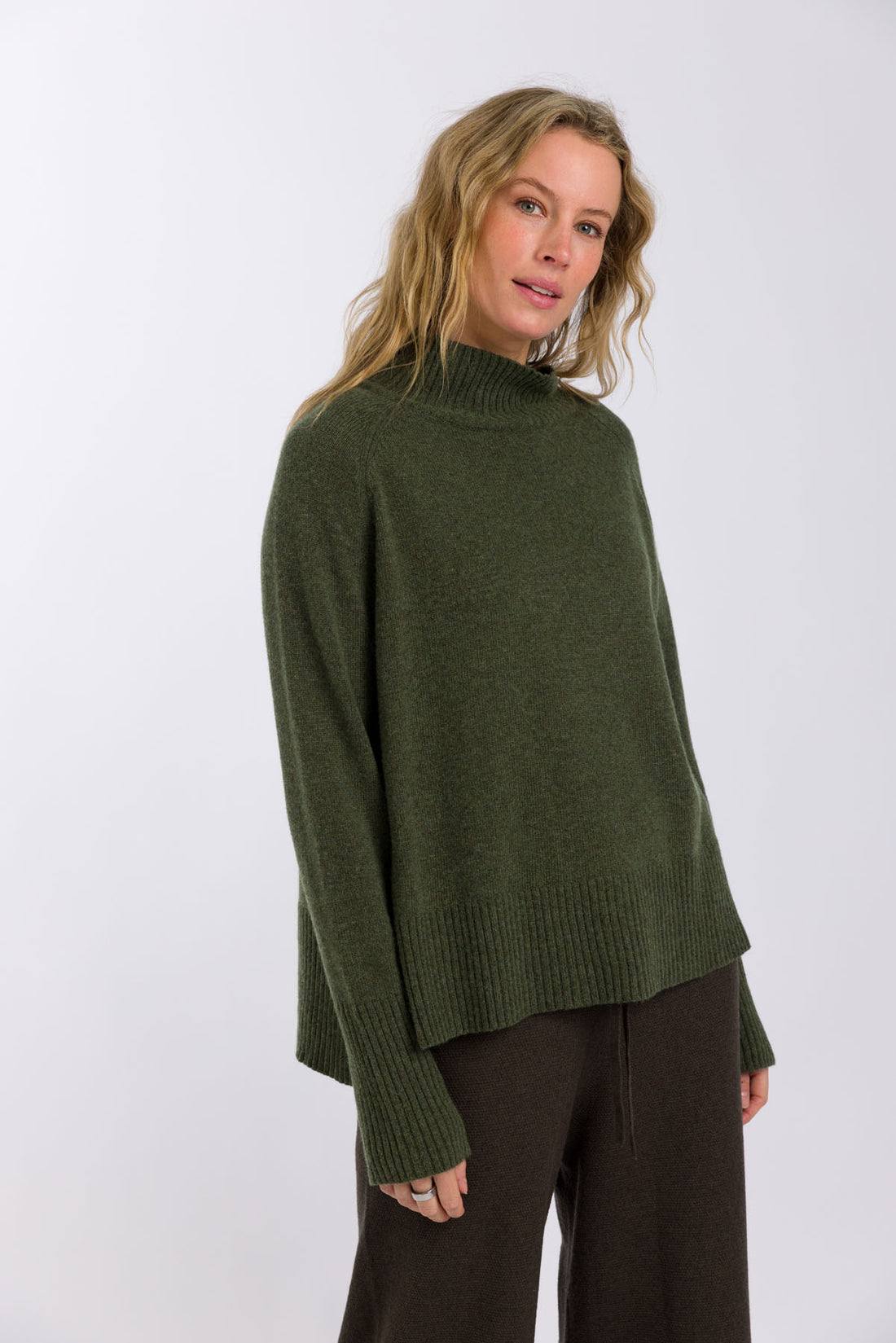 Heritage Mock Neck Pullover