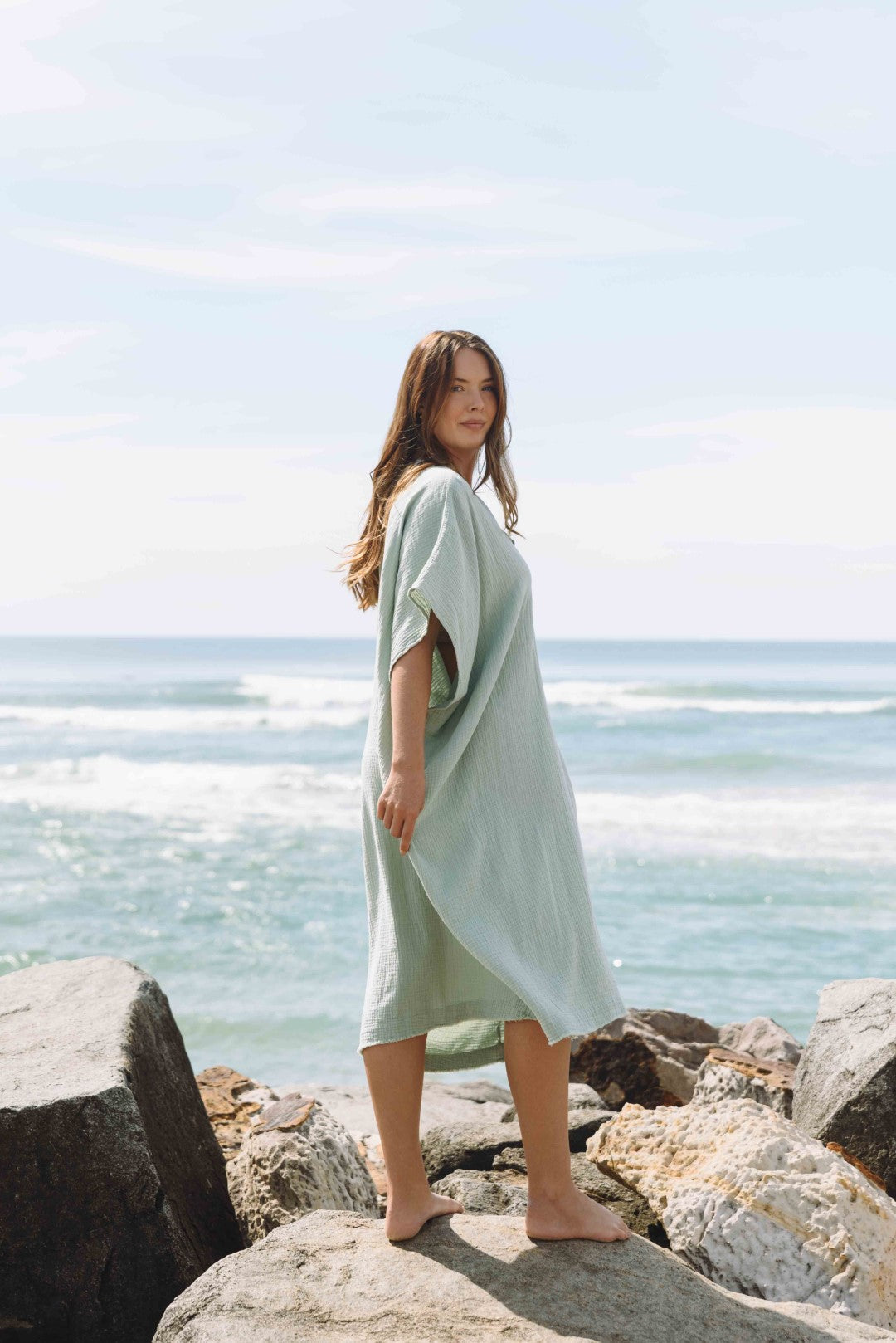 Kaimana Solid Dye Kaftan