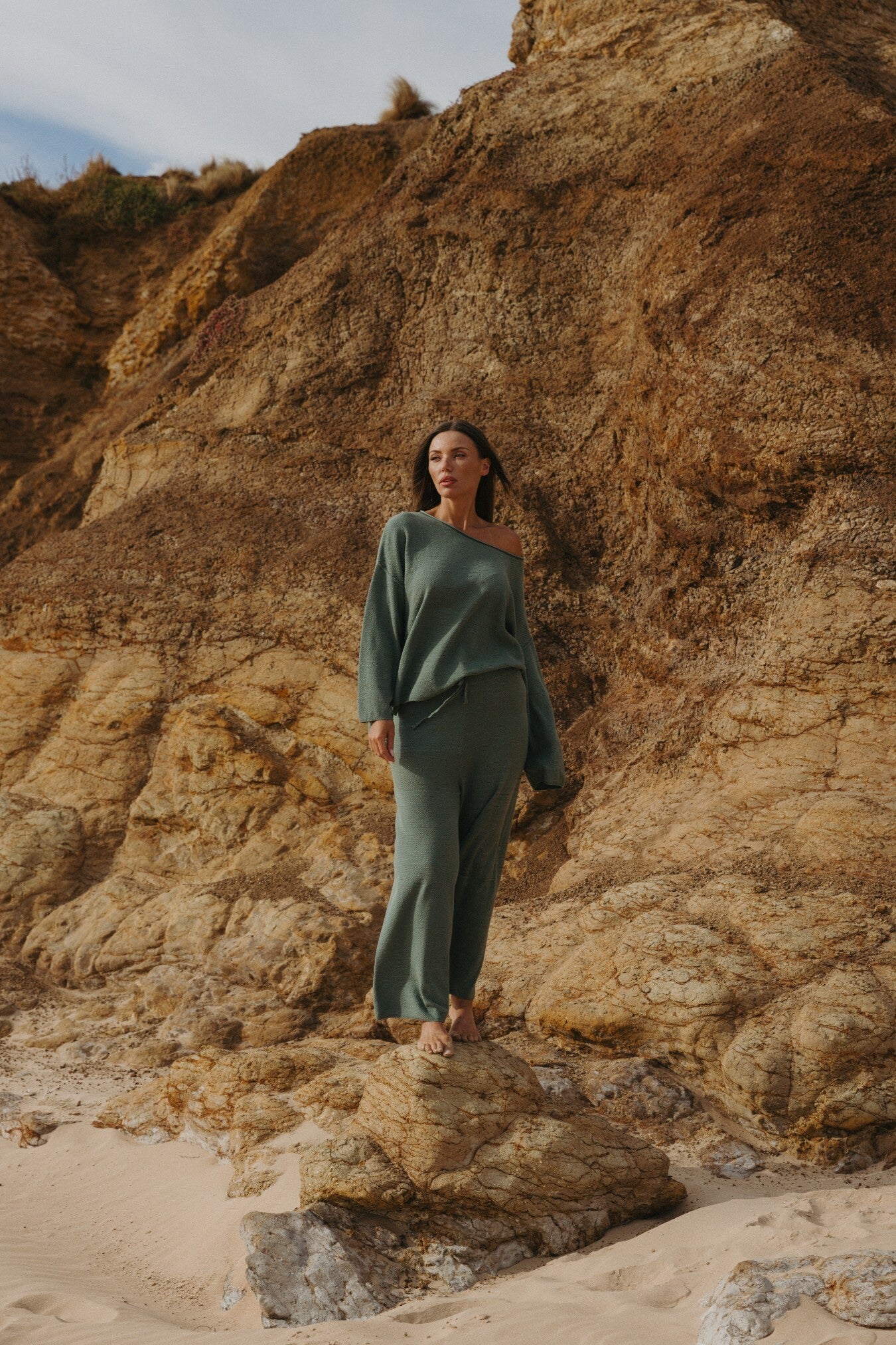 Retreat Cotton Twist Full Length Pant