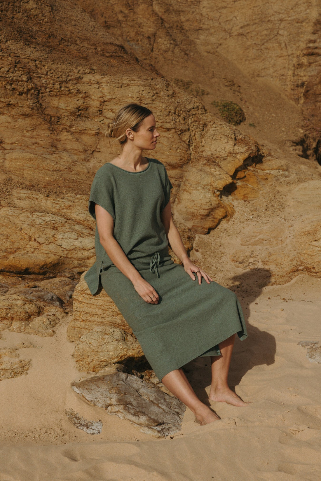 Retreat Cotton Twist Sleeveless Pullover