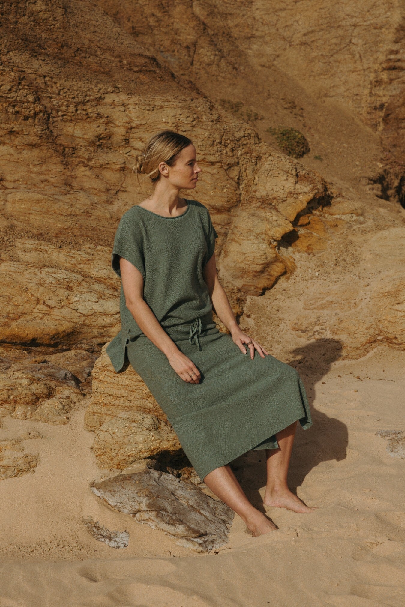 Retreat Cotton Twist Sleeveless Pullover