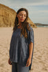 Paradis Jacquard Short Sleeve Pullover