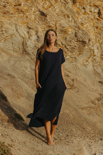 Seabreeze Short Sleeve Tee Dress