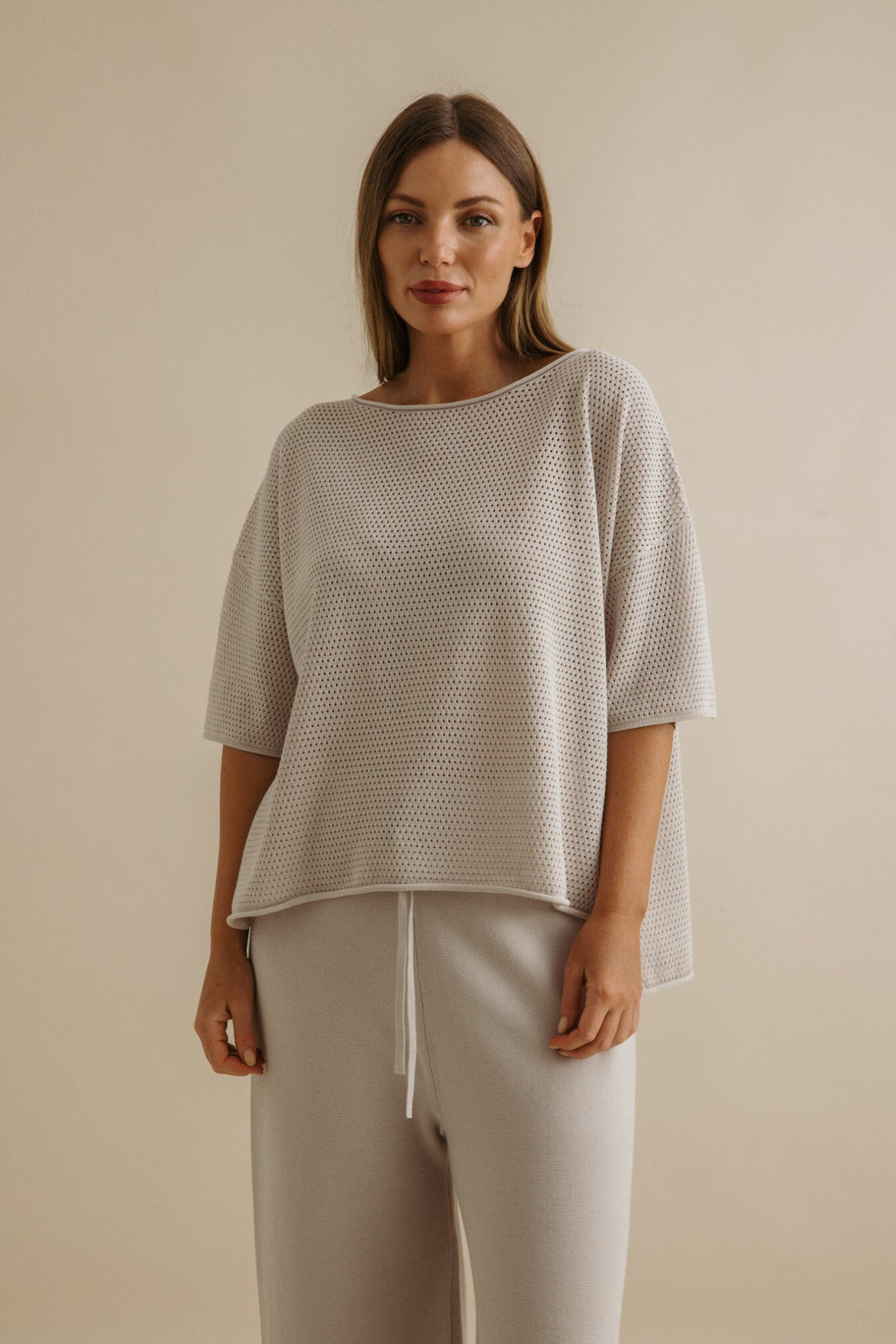 Nautilus Shortsleeve Pullover Silver Haze