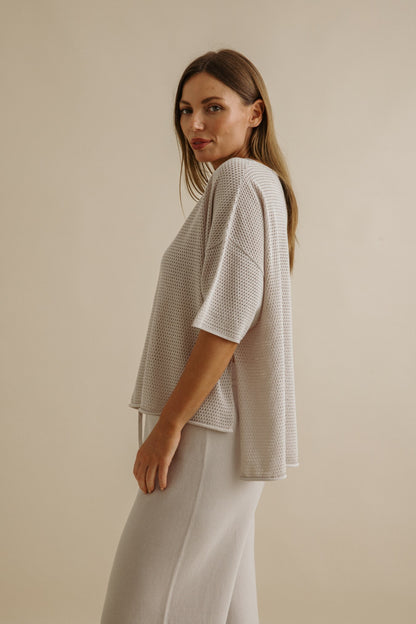 Nautilus Shortsleeve Pullover Silver Haze